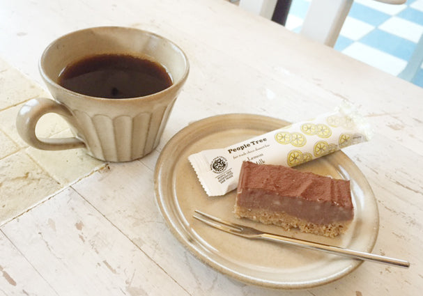 焼かずにできる! フェトレード・チョコのレシピ<br> 「簡単☆レモンミルクチーズケーキ」