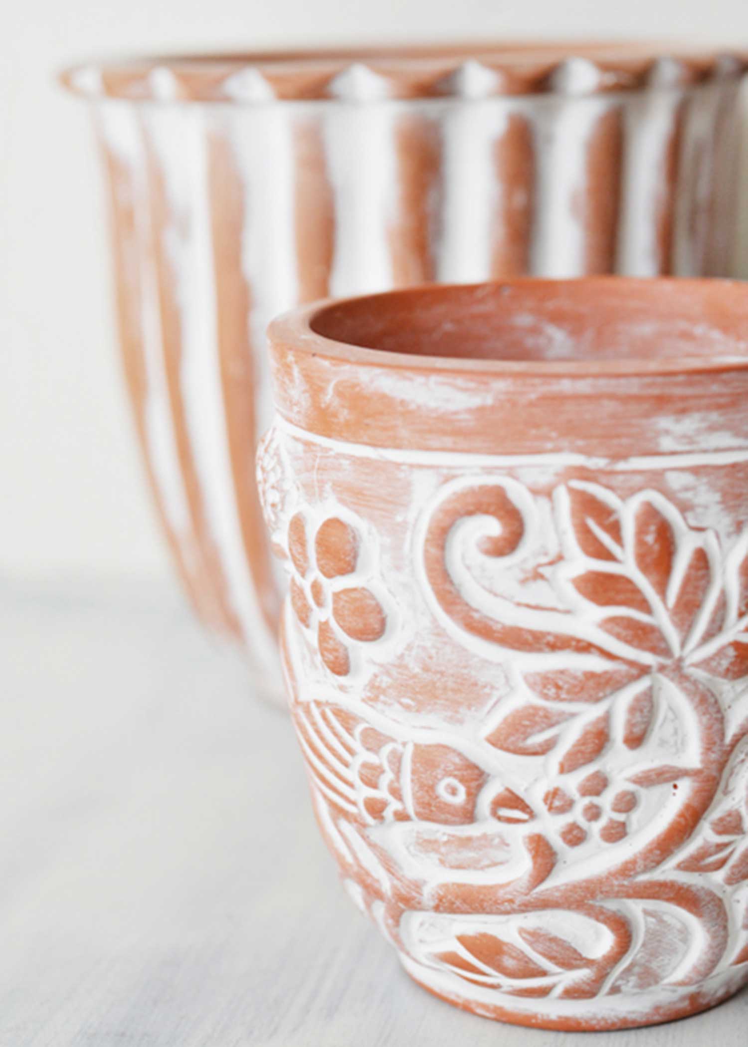 テラコッタの鉢(小)