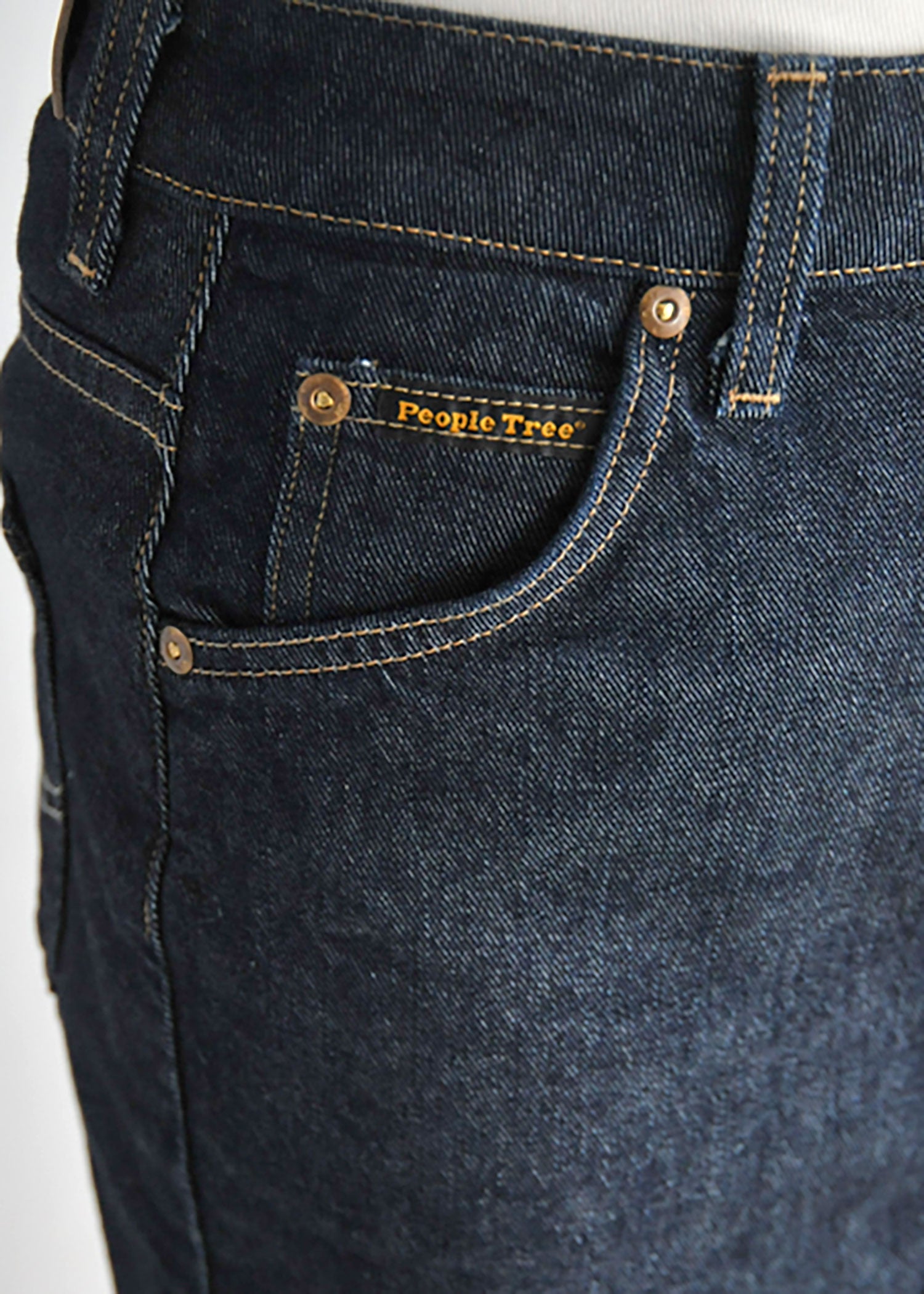 Lee・オーガニックコットンデニム ペンシルスカート