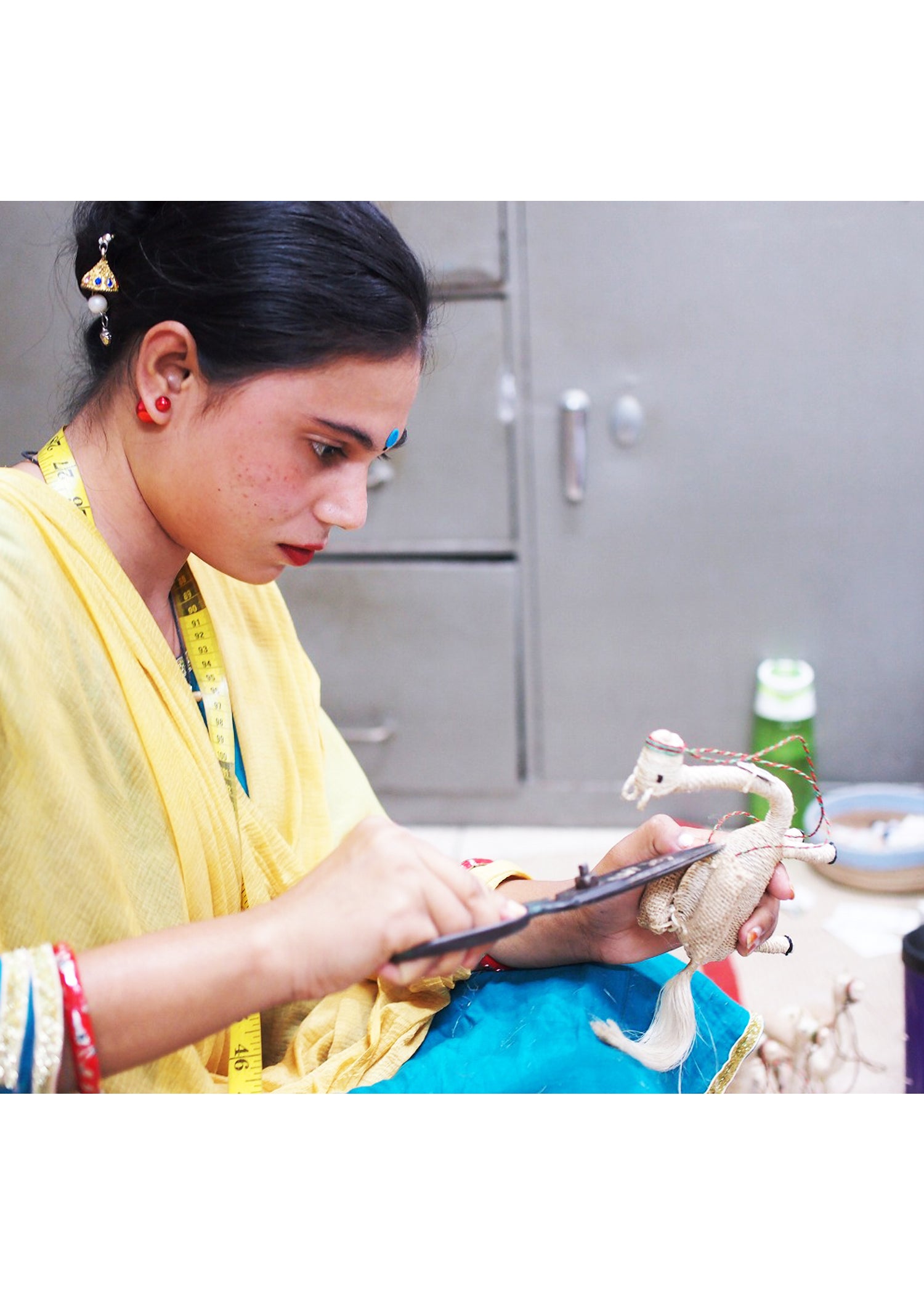 ジュートのちびっこラクダ