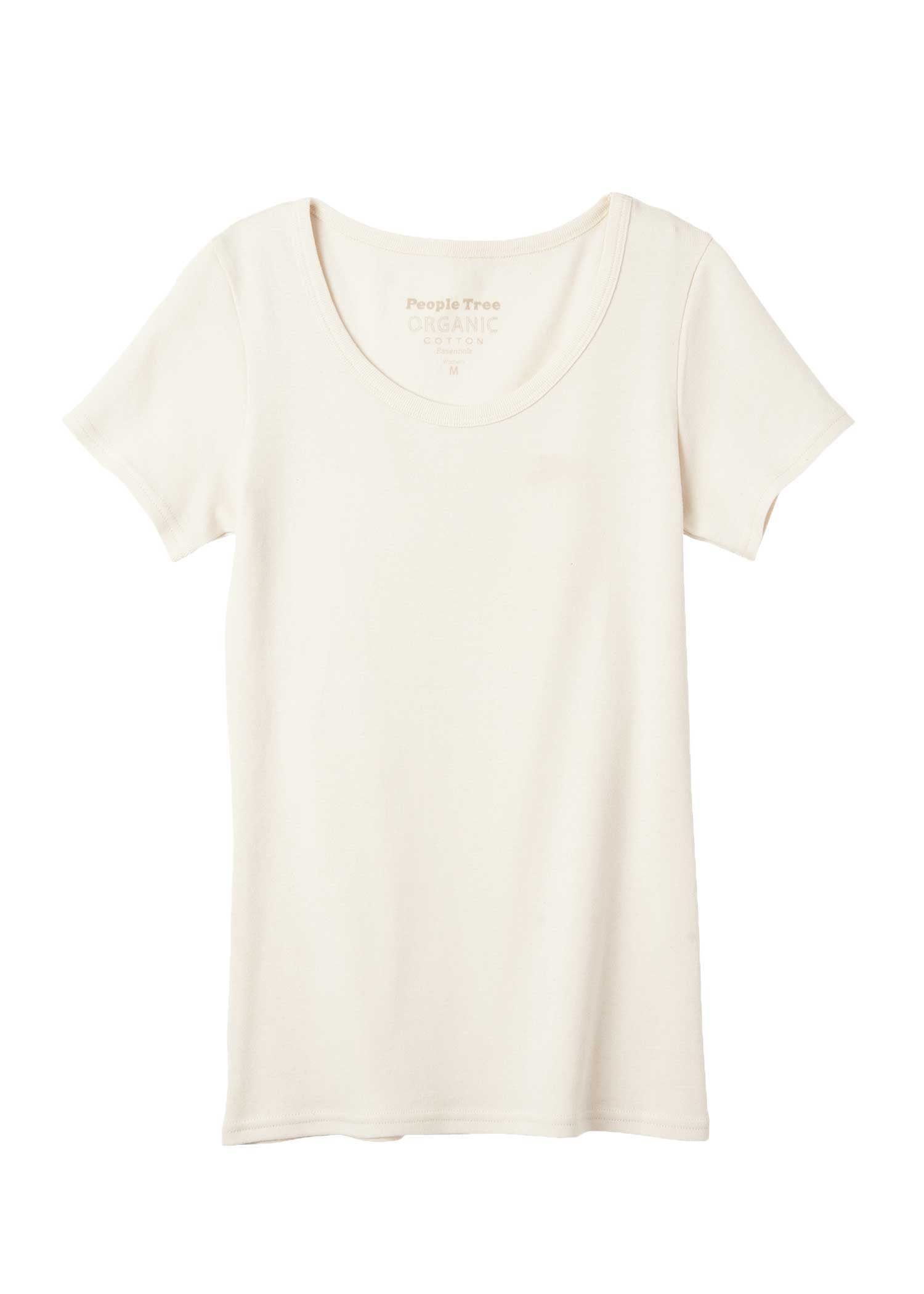 オーガニックコットンベーシック クルーネックTシャツ