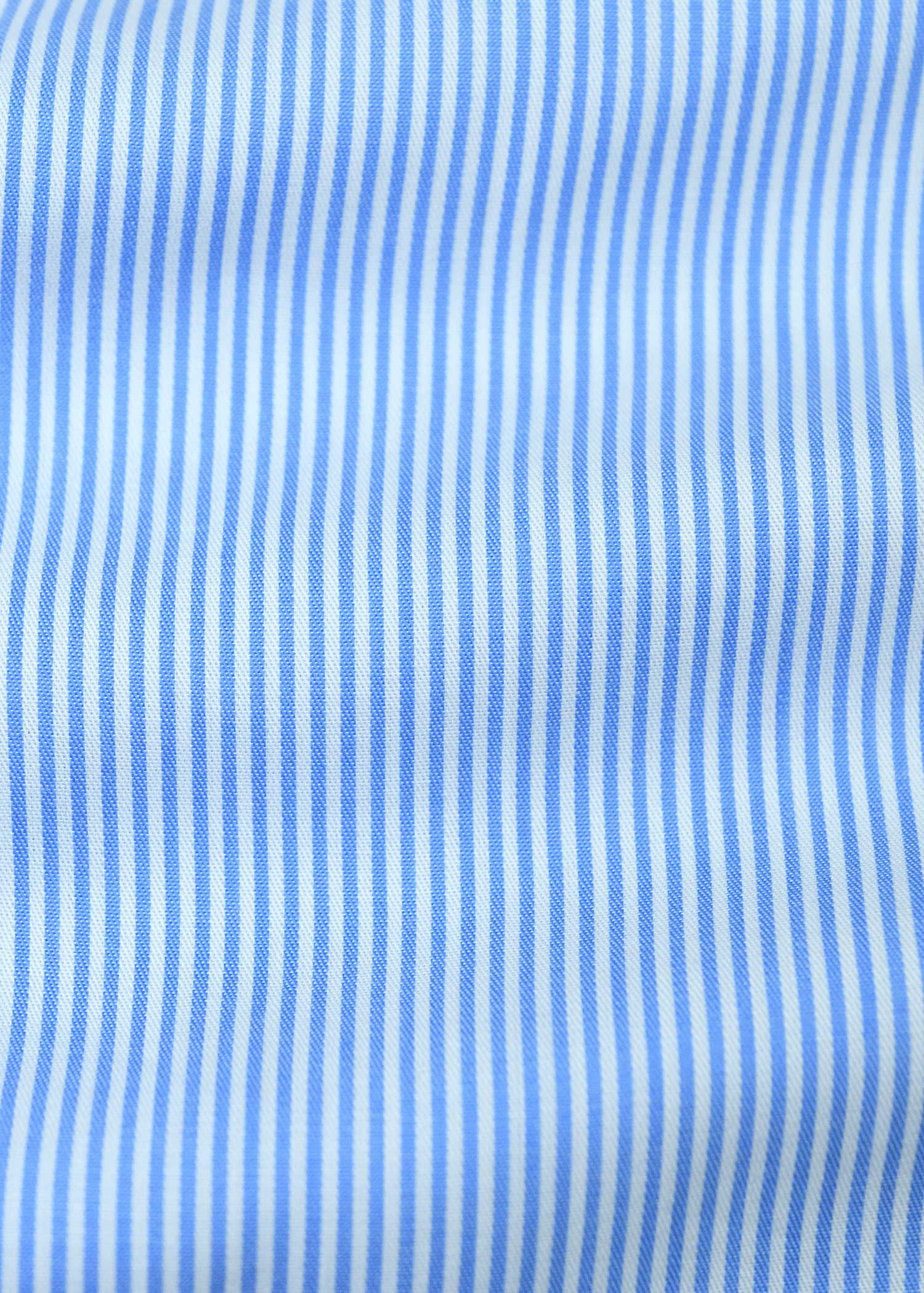 ブルーストライプマトンスリーブワンピース