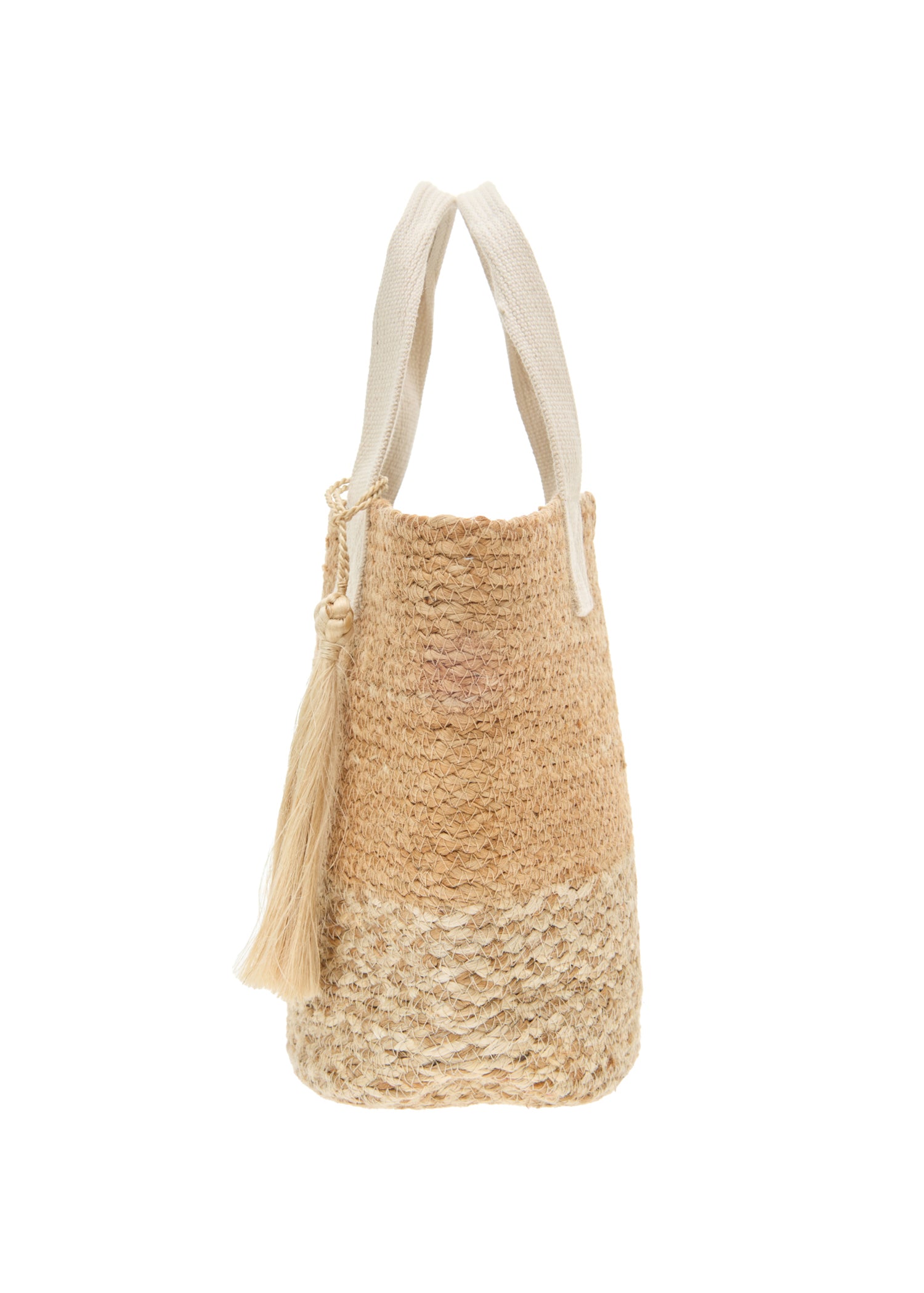 コットンハンドルジュートバッグ(大)