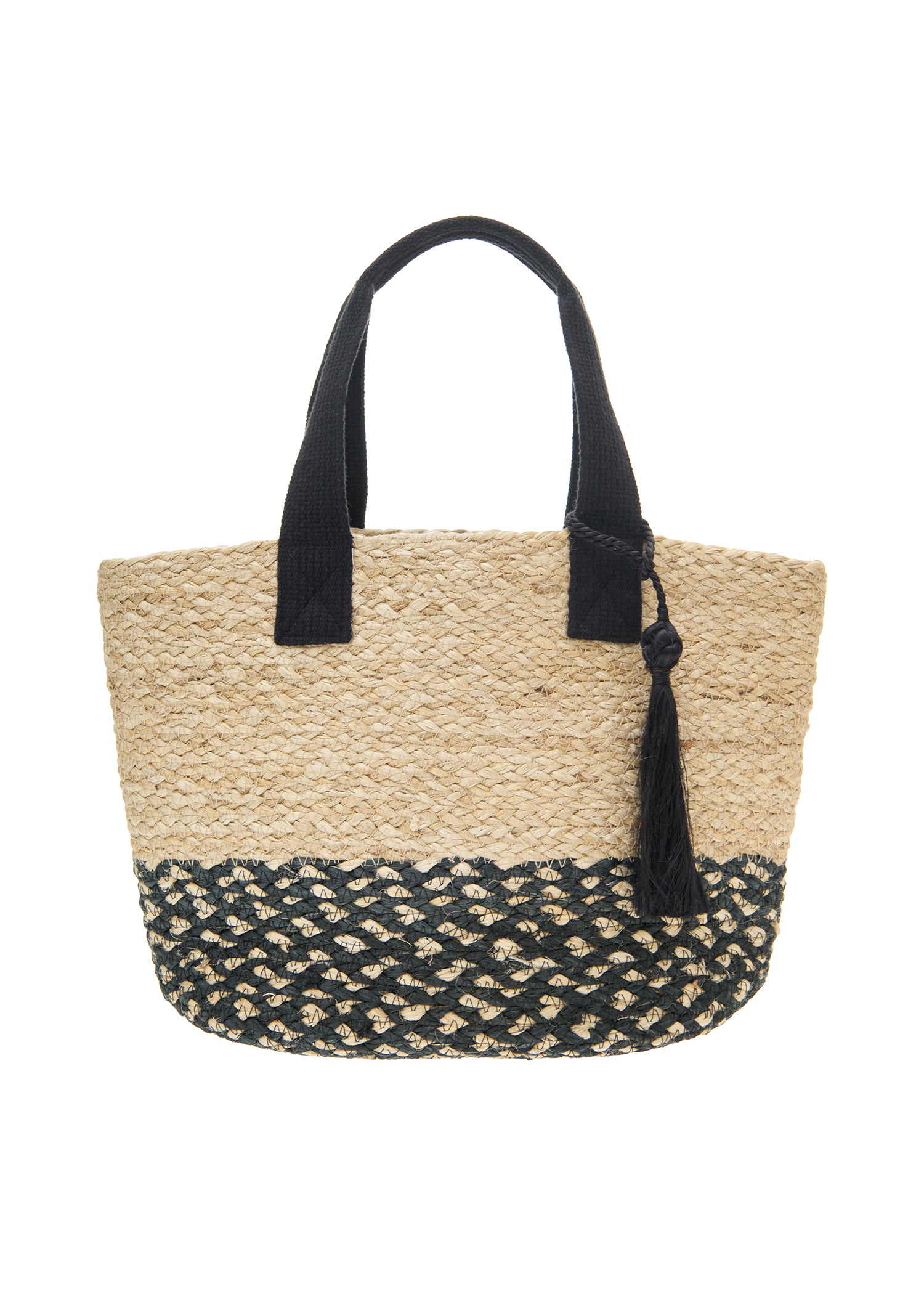 コットンハンドルジュートバッグ(大)