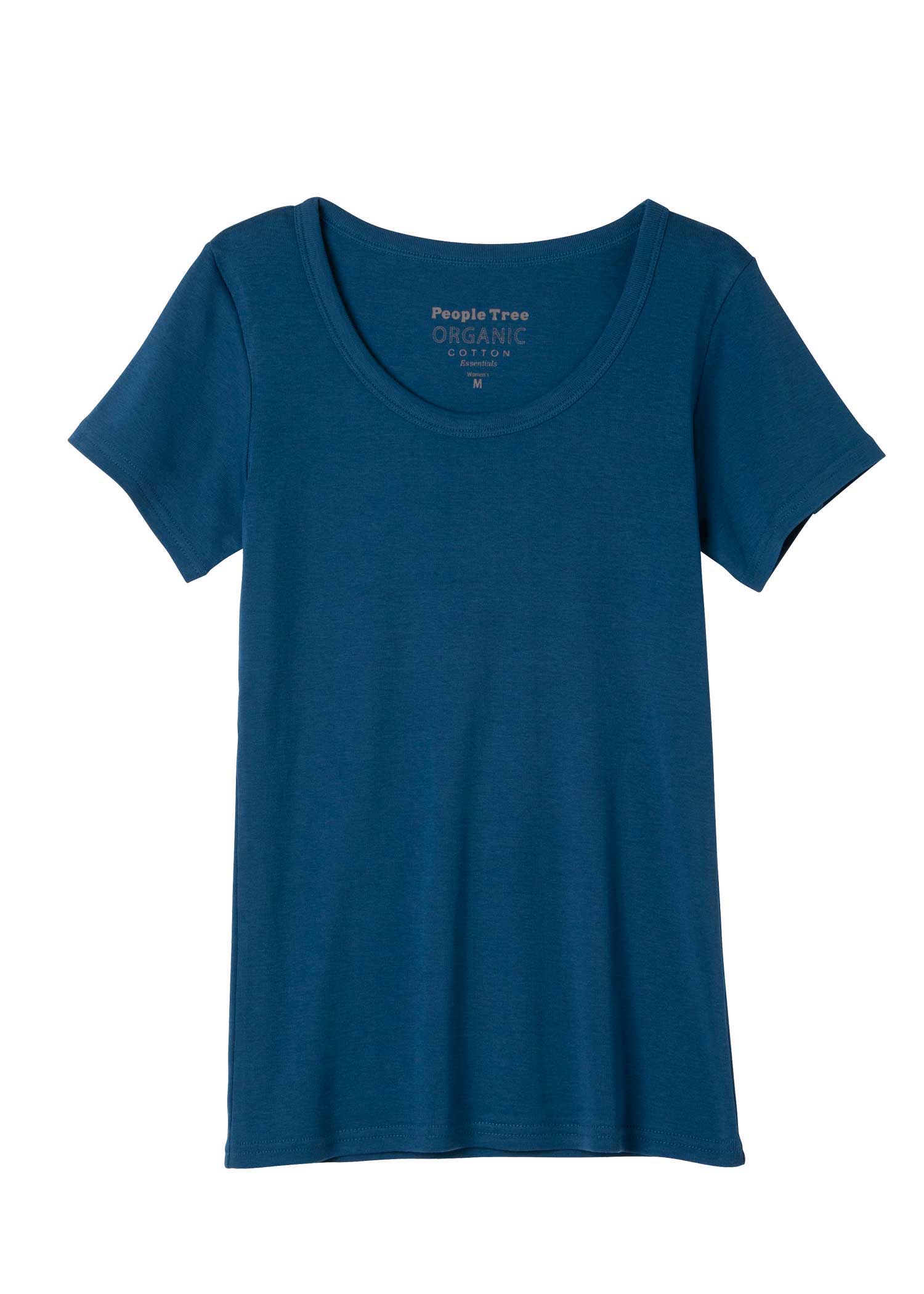 オーガニックコットンベーシック クルーネックTシャツ