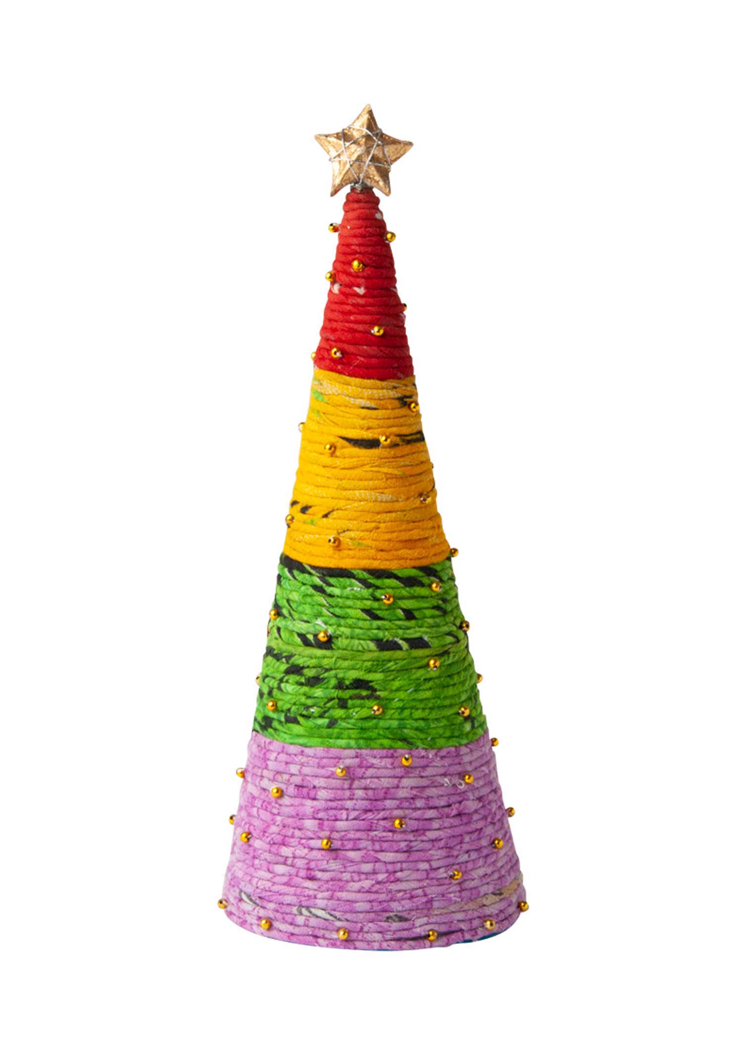 リサイクルサリーのクリスマスツリー(大)