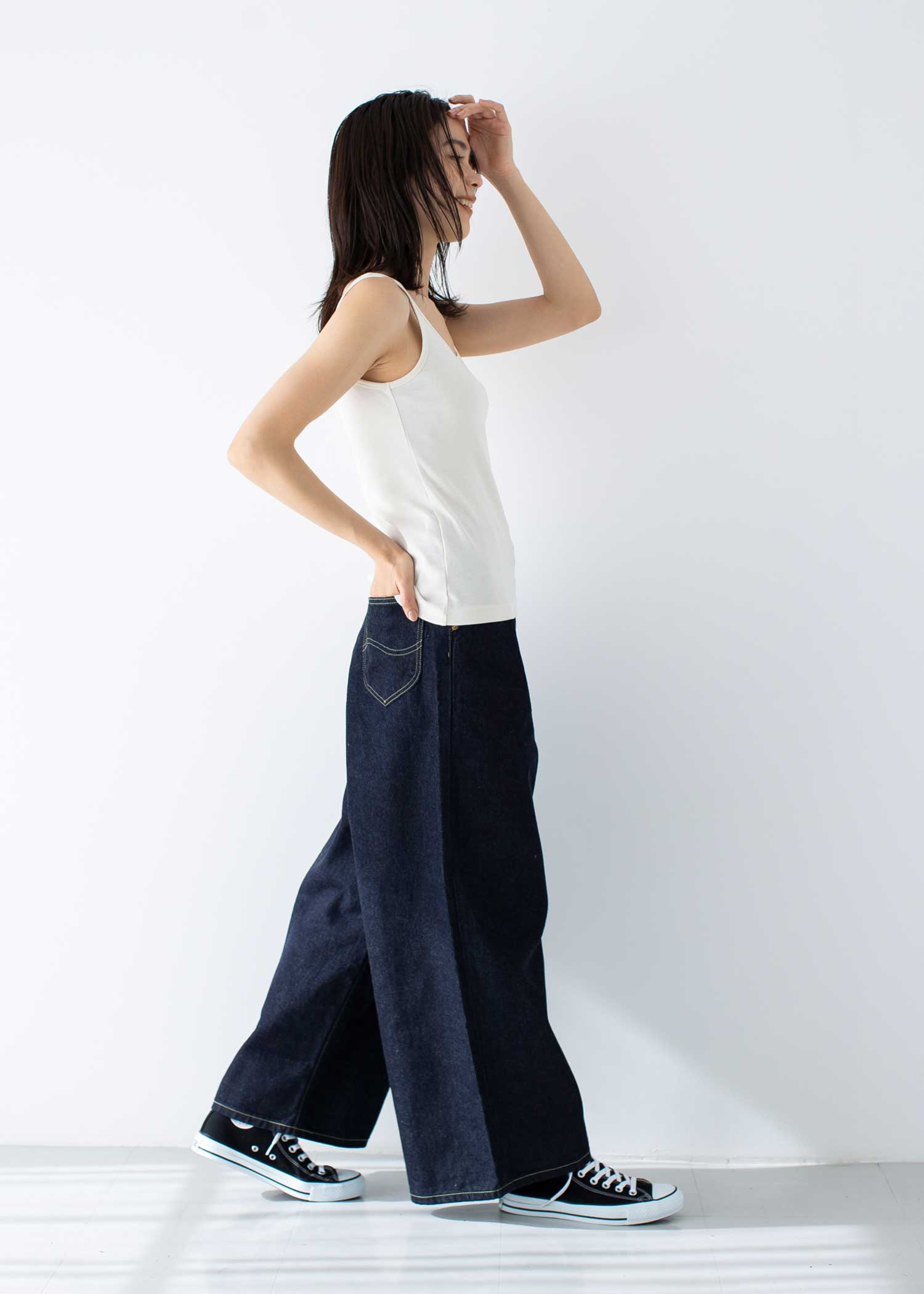 オーガニックコットンベーシック キャミソール