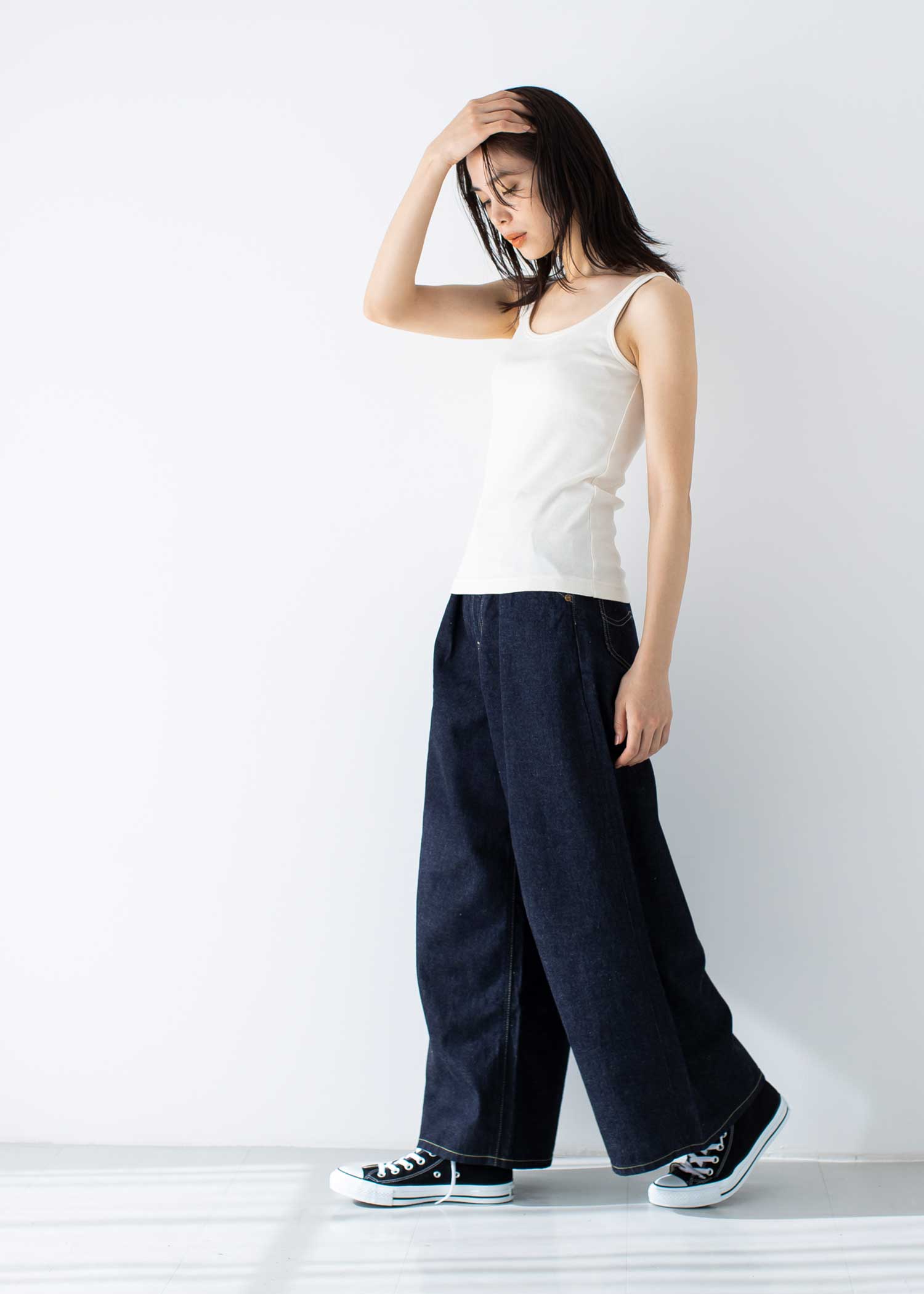 オーガニックコットンベーシック キャミソール