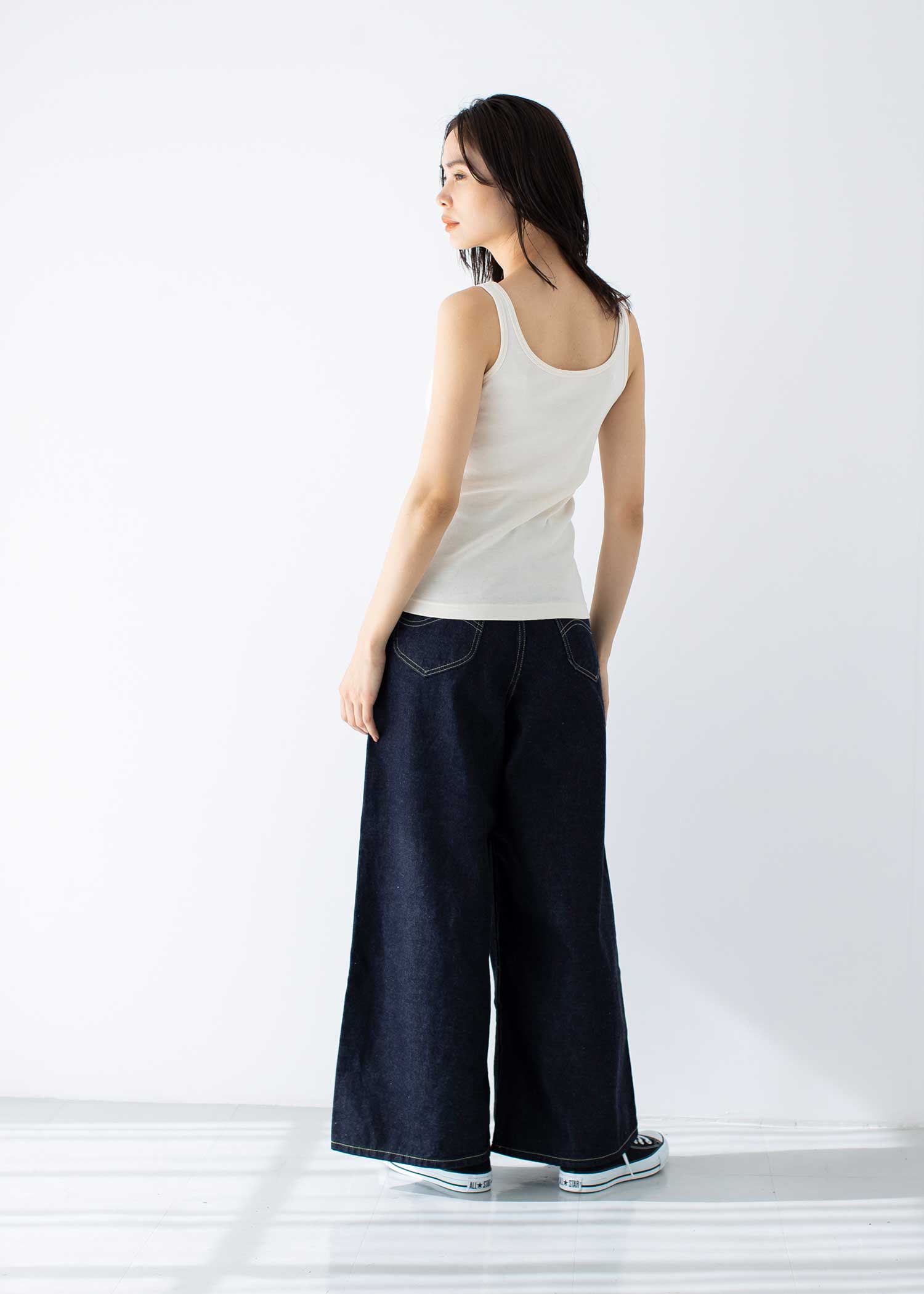 オーガニックコットンベーシック キャミソール