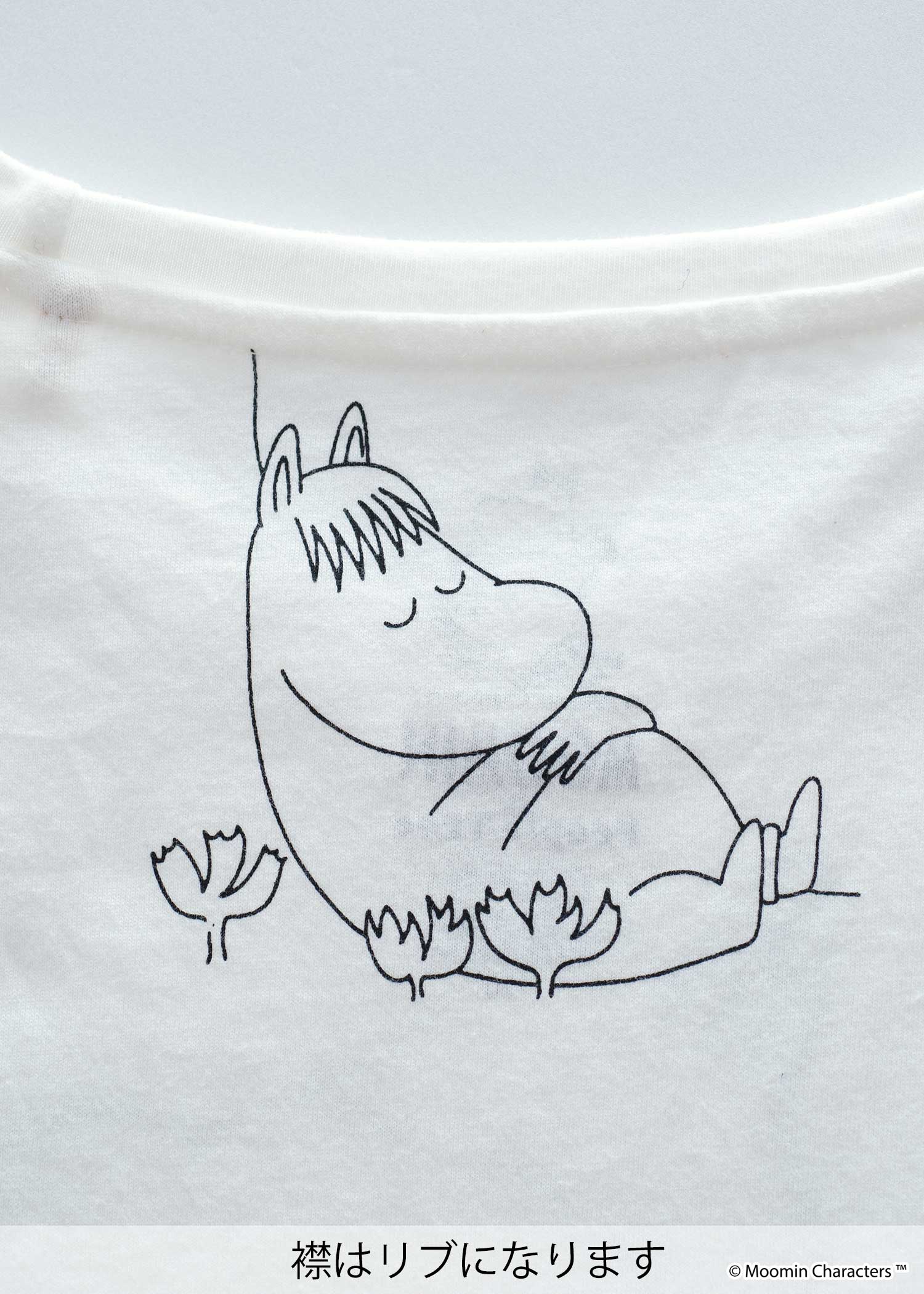 ムーミンオーガニックコットンキッズTシャツ