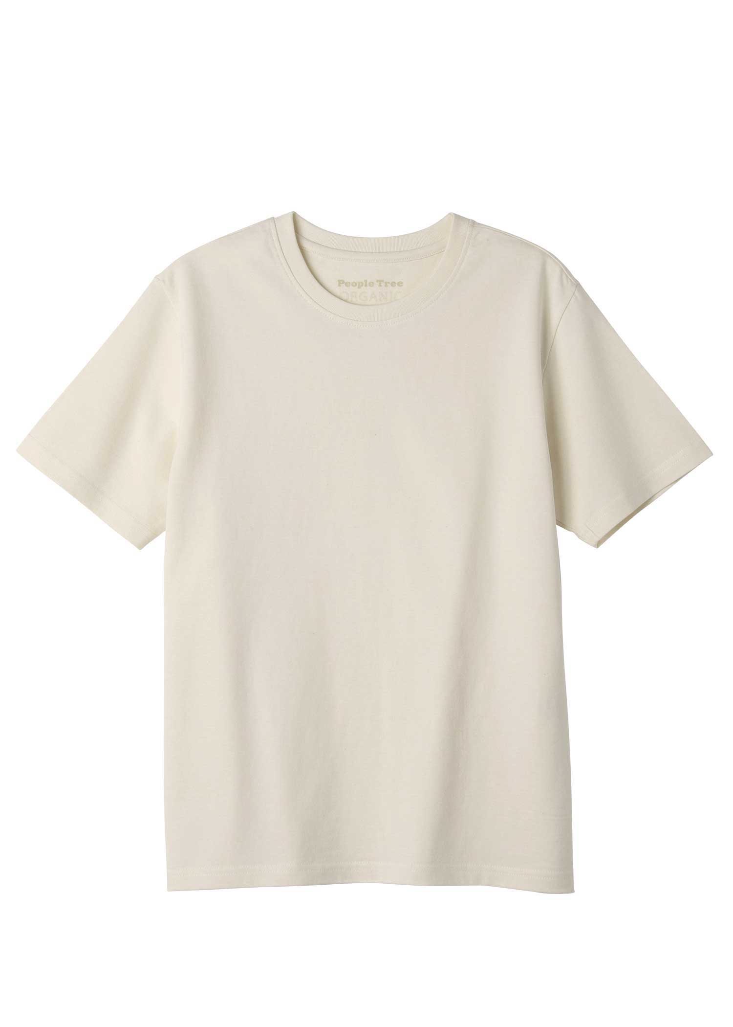 オーガニックコットンベーシックTシャツ