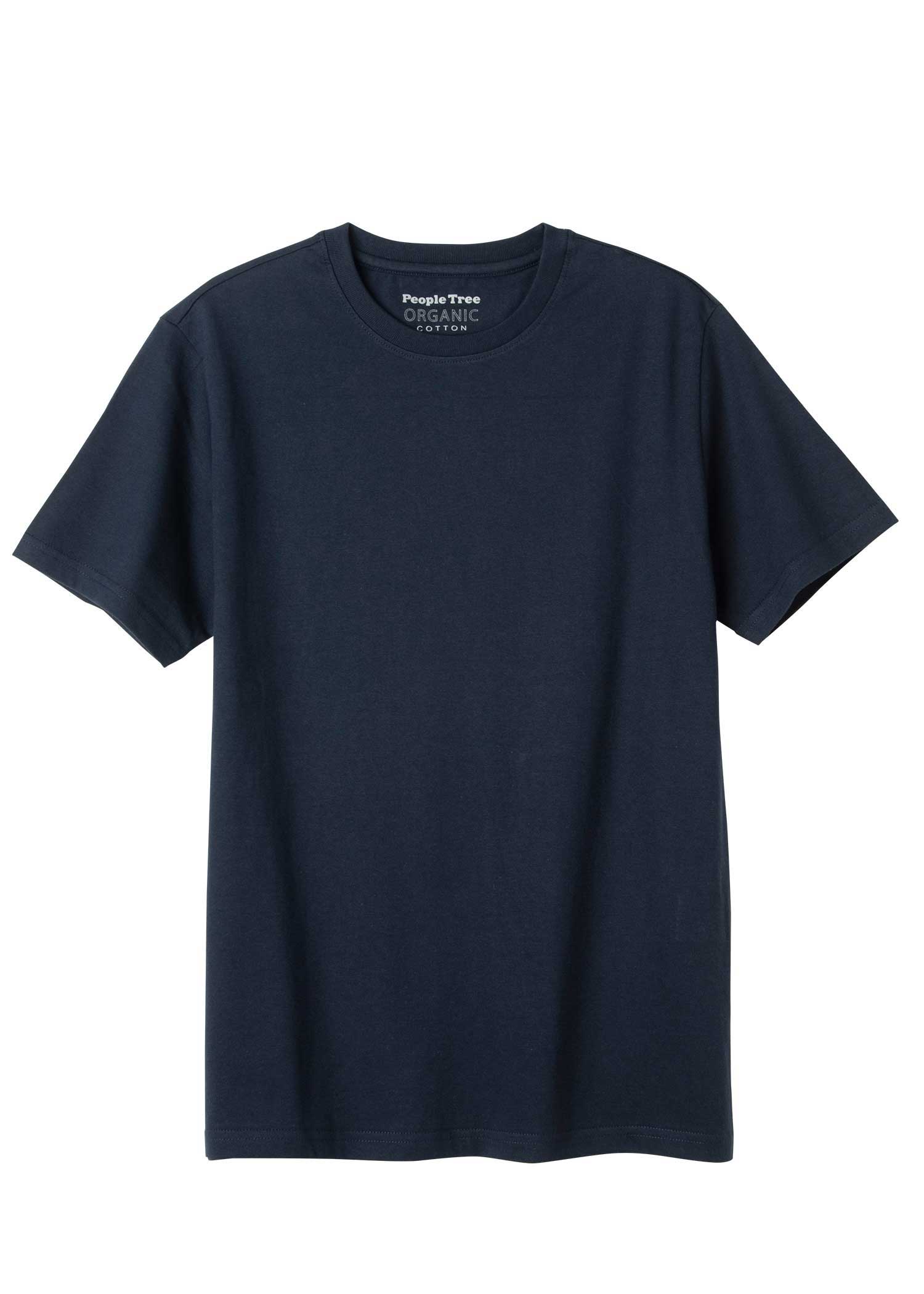 オーガニックコットンベーシックTシャツ