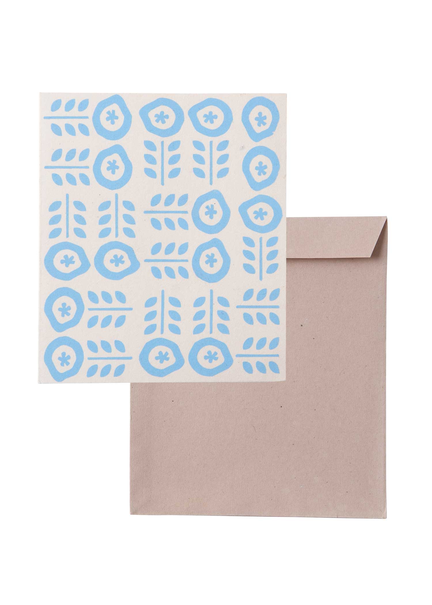 手漉き紙のグリーティングカード