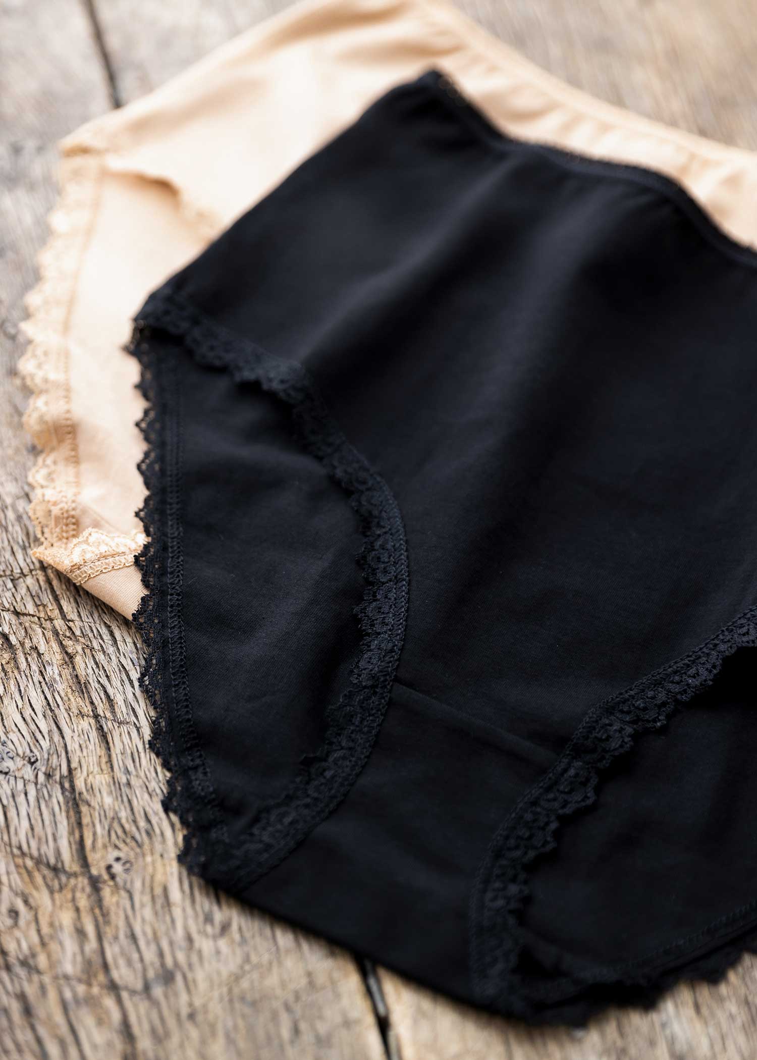 オーガニックコットンハイウエストショーツ