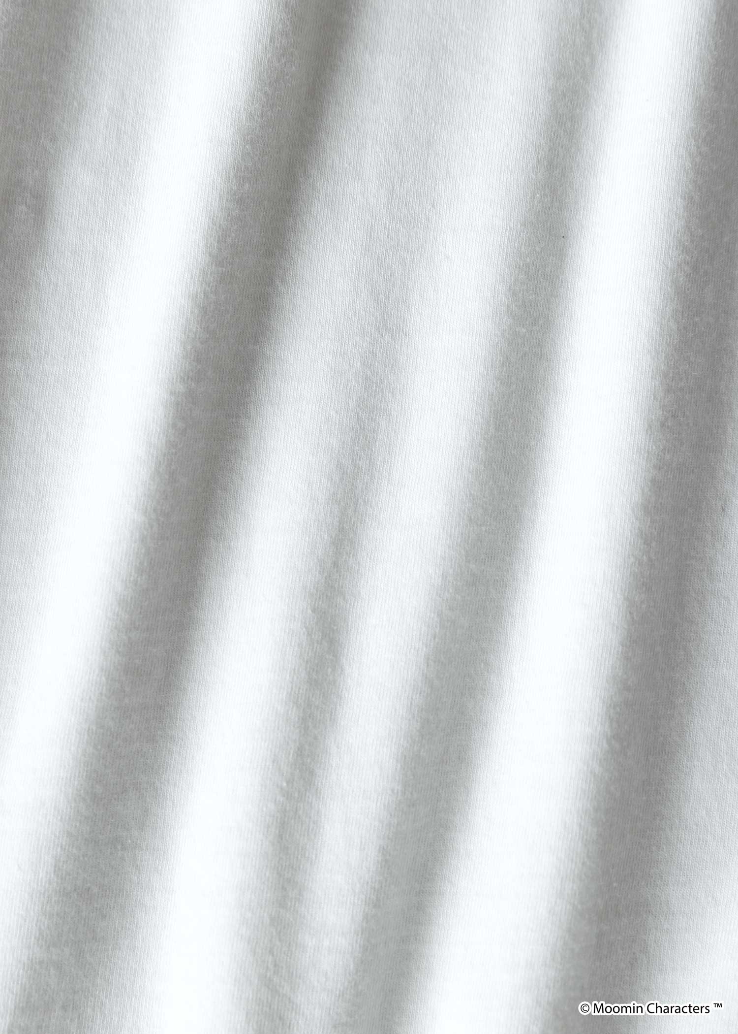 ムーミンオーガニックコットンスリットTシャツ