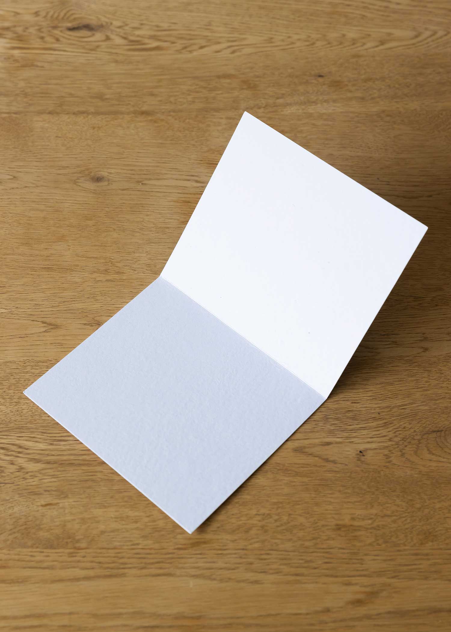 手漉き紙のグリーティングカード