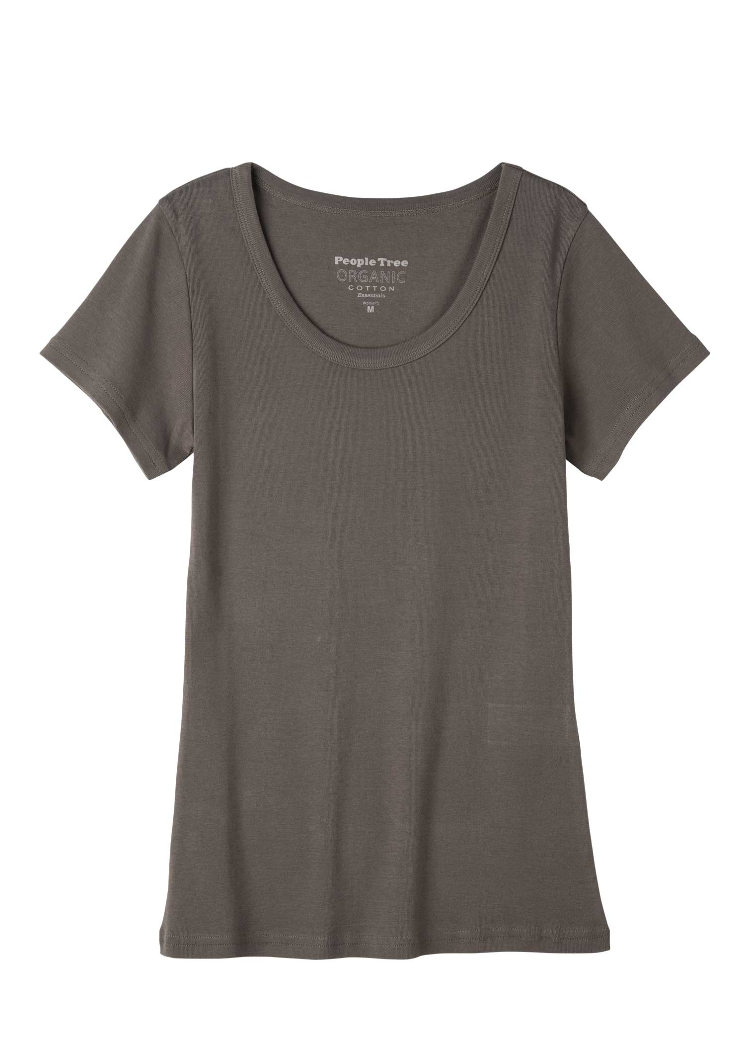 オーガニックコットンベーシック クルーネックTシャツ