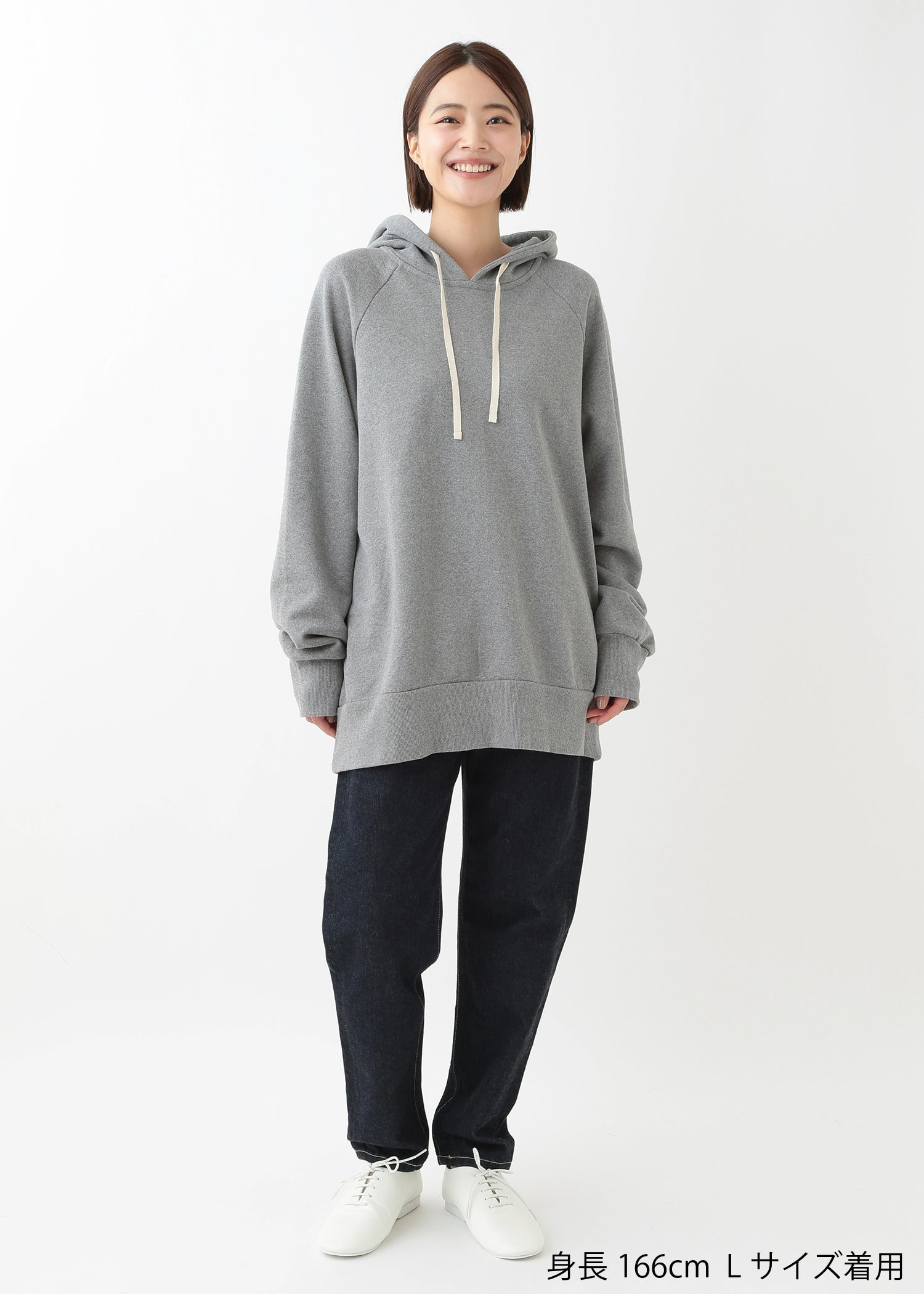 身長:166cm 着用サイズ:L