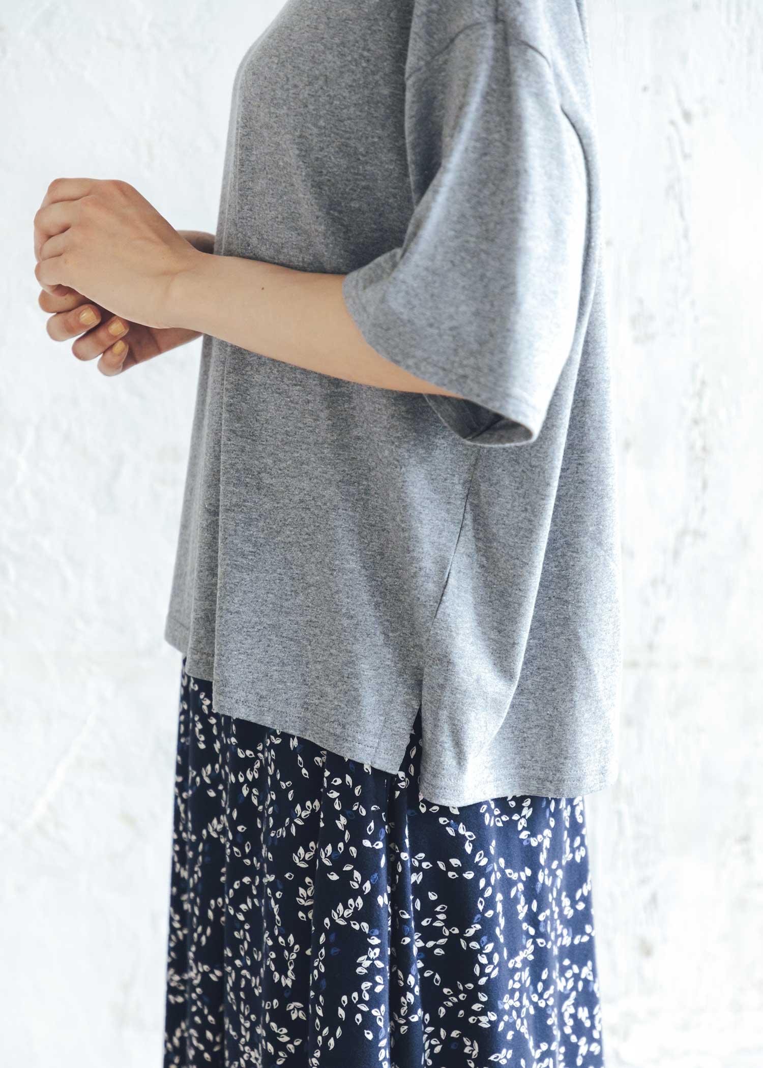 オーガニックコットンリラックスビッグTシャツ