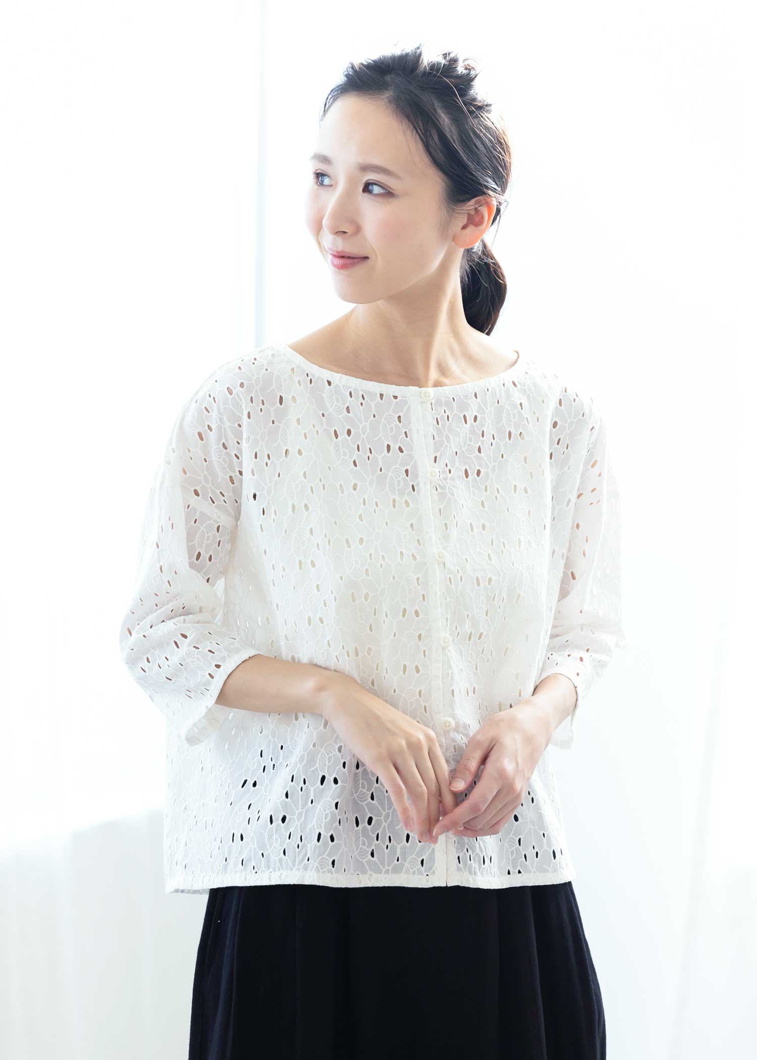 身長:163cm 着用サイズ:M