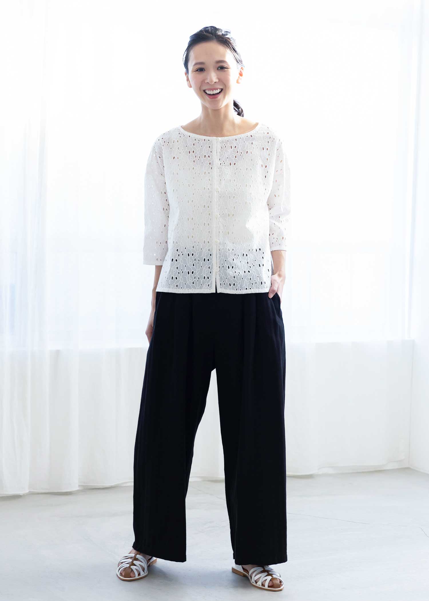 身長:163cm 着用サイズ:M