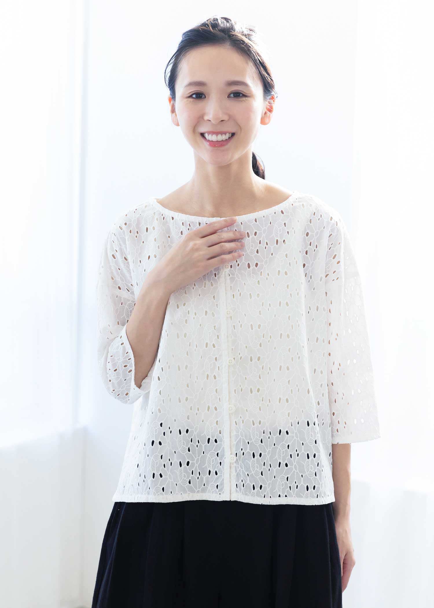 身長:163cm 着用サイズ:M