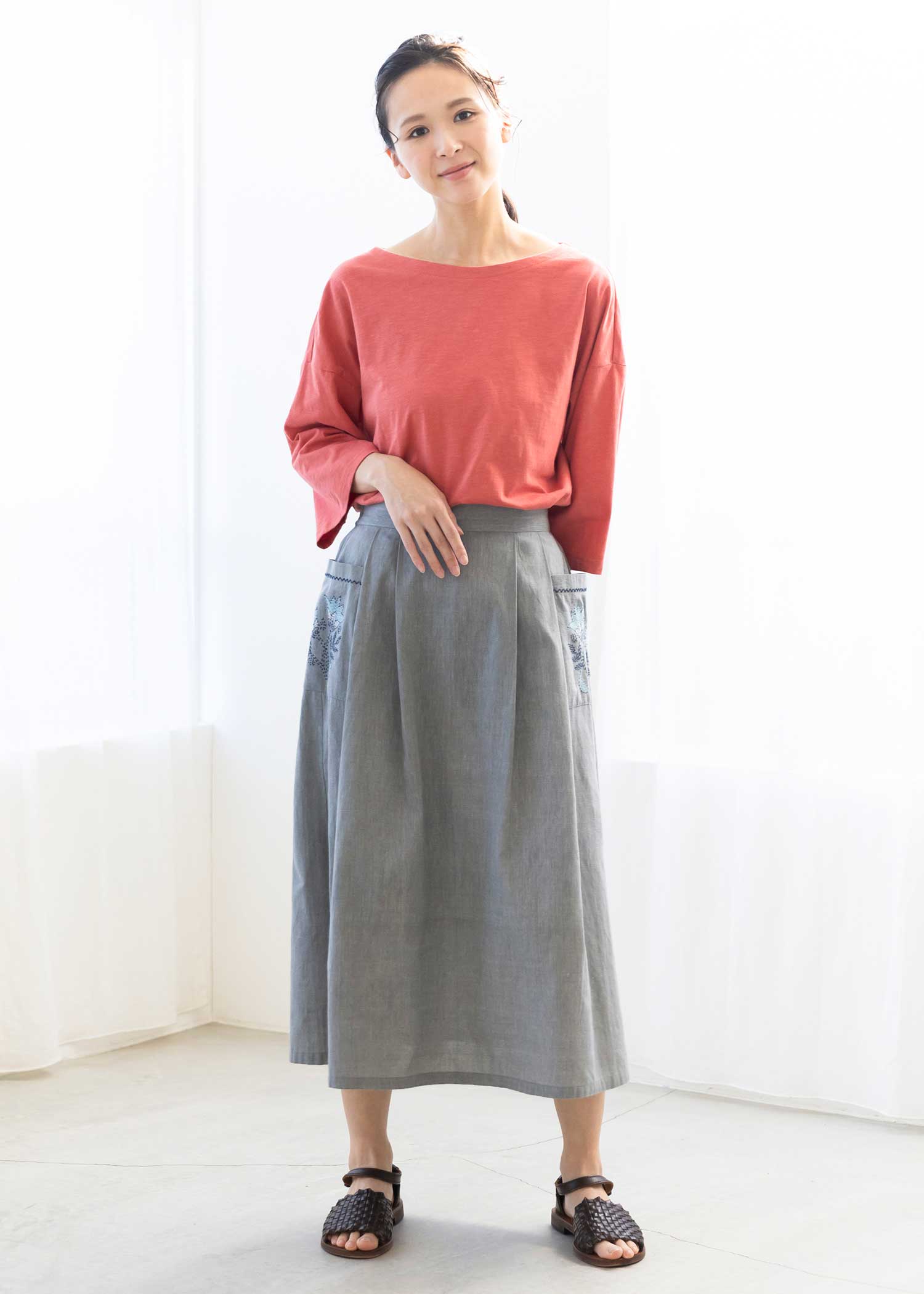 身長:163cm 着用サイズ:M