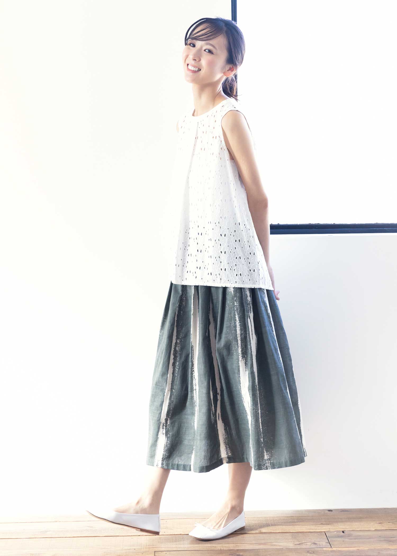 身長:163cm 着用サイズ:M