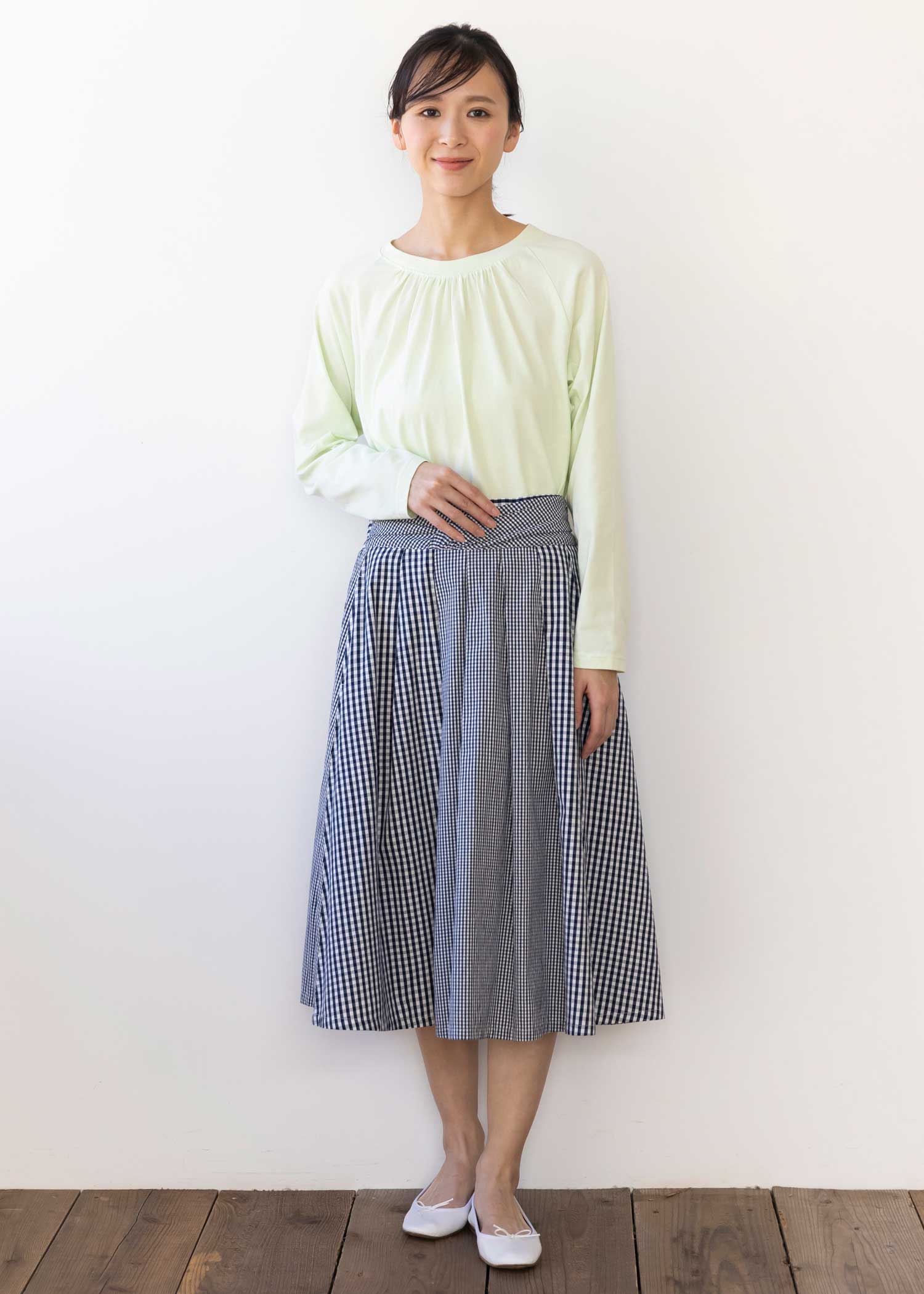 身長:163cm 着用サイズ:M