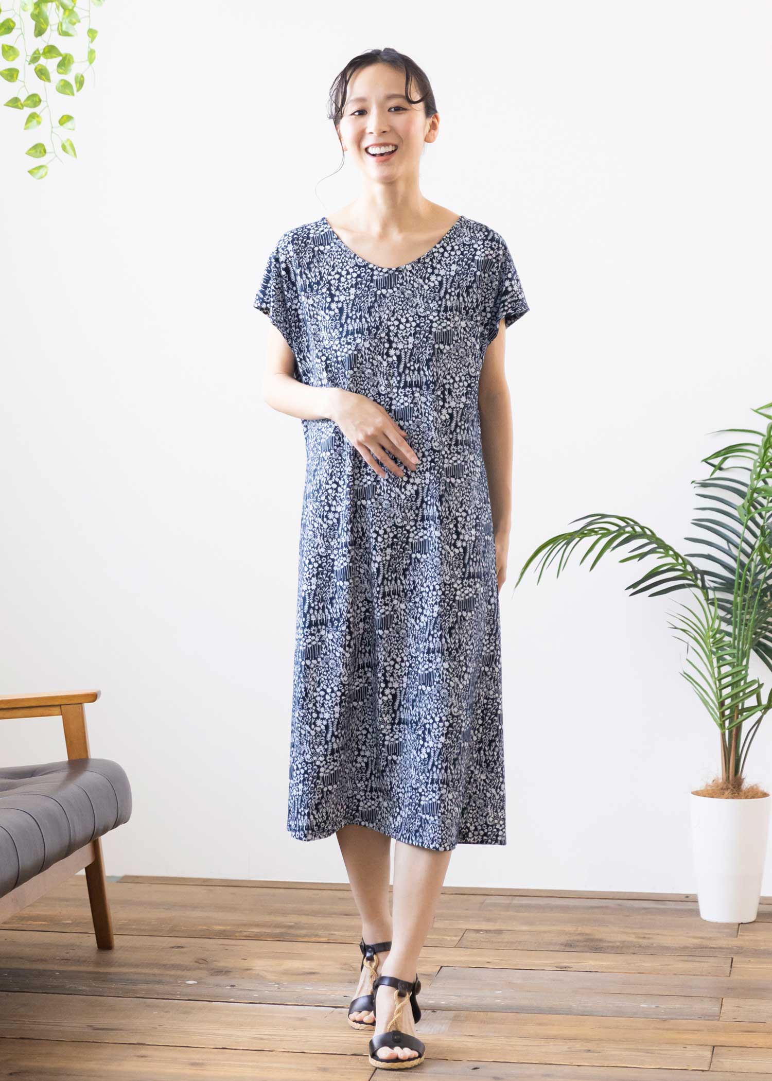 身長:163cm 着用サイズ:M