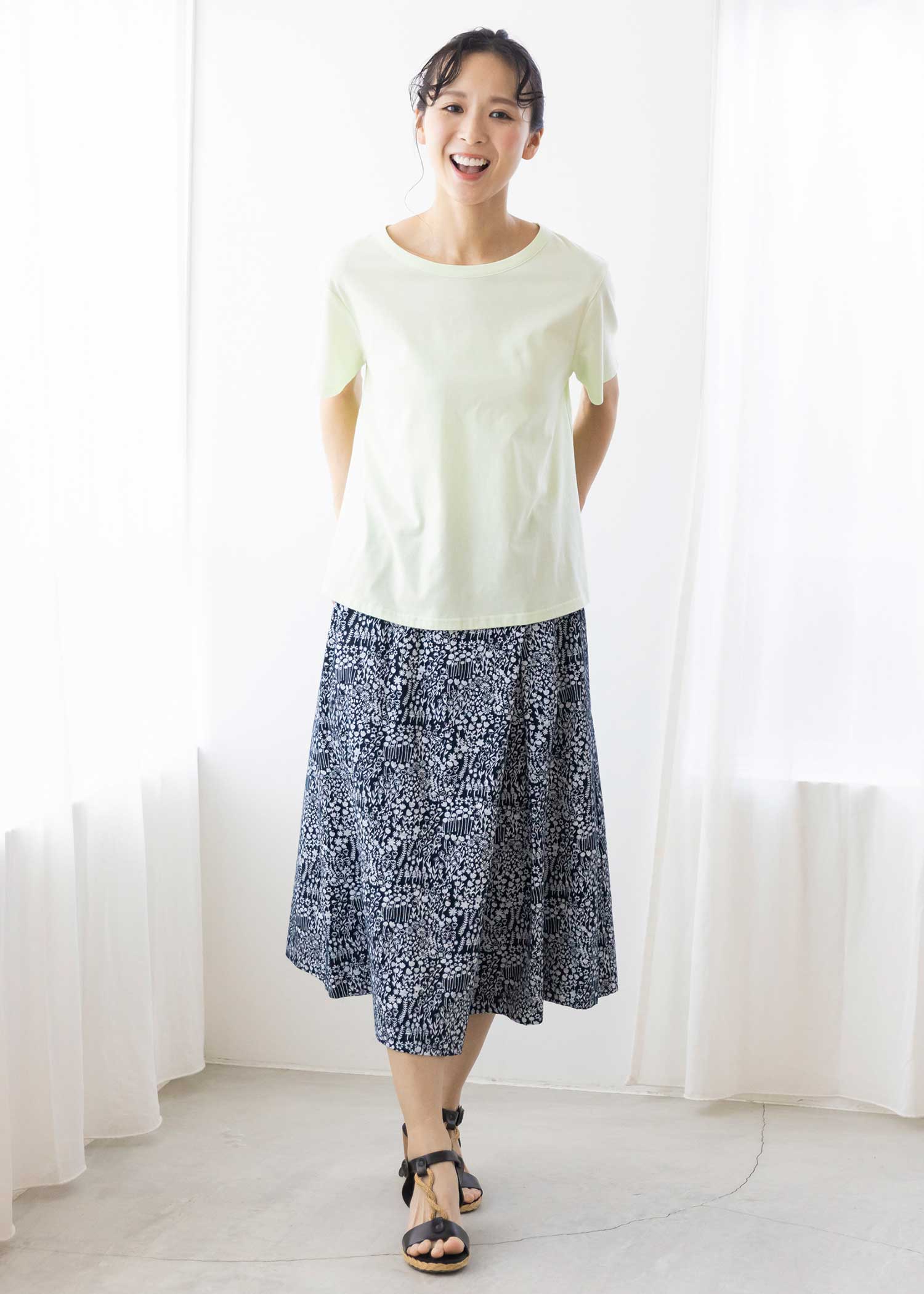 身長:163cm 着用サイズ:M