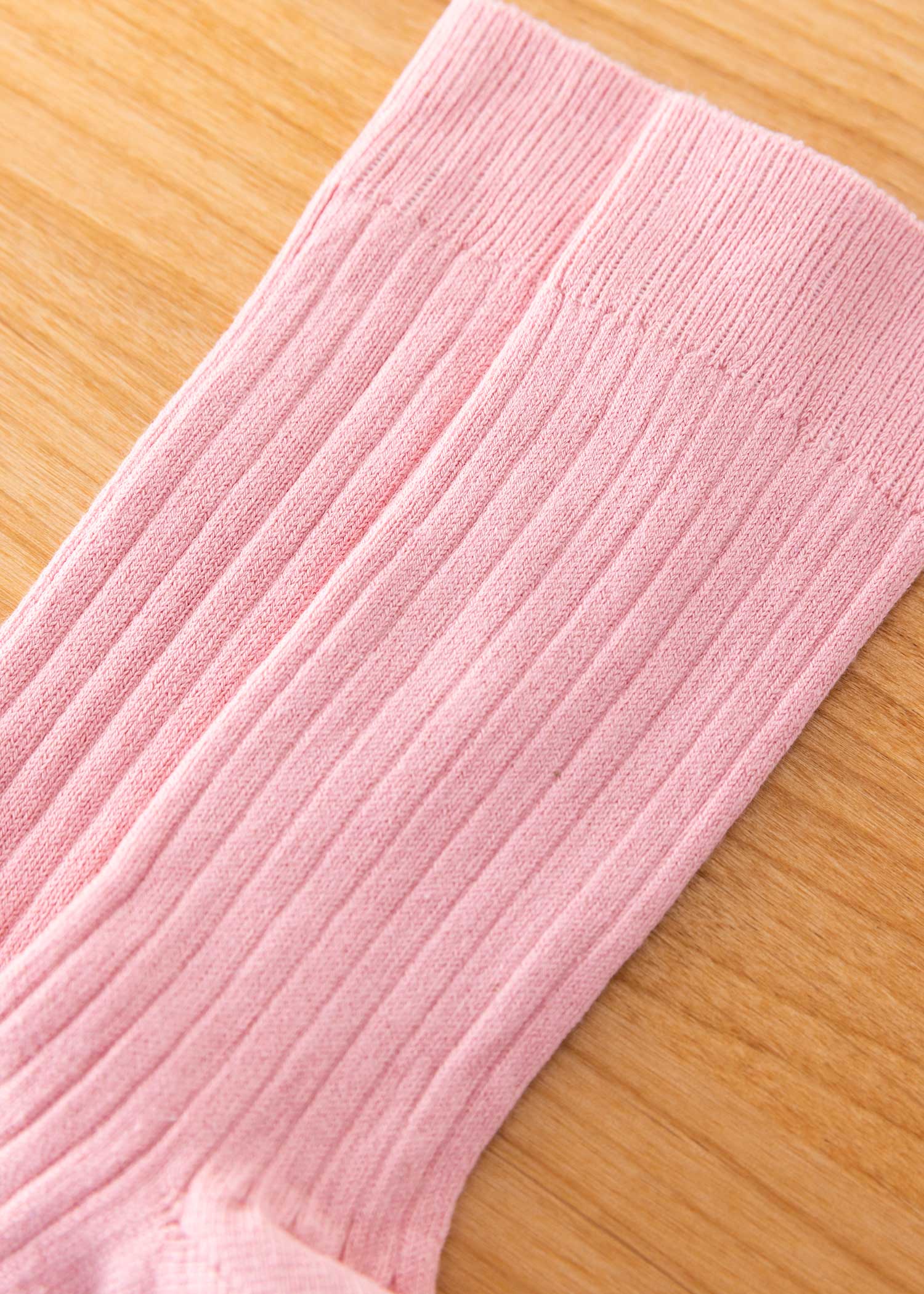 オーガニックコットンリブソックス