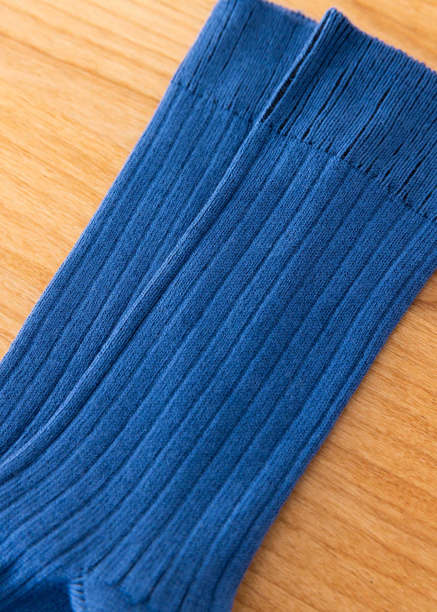 オーガニックコットンリブソックス