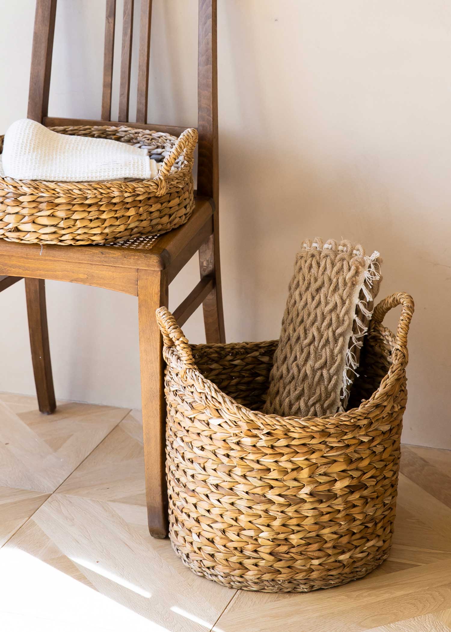 ジュート&コットンラグ