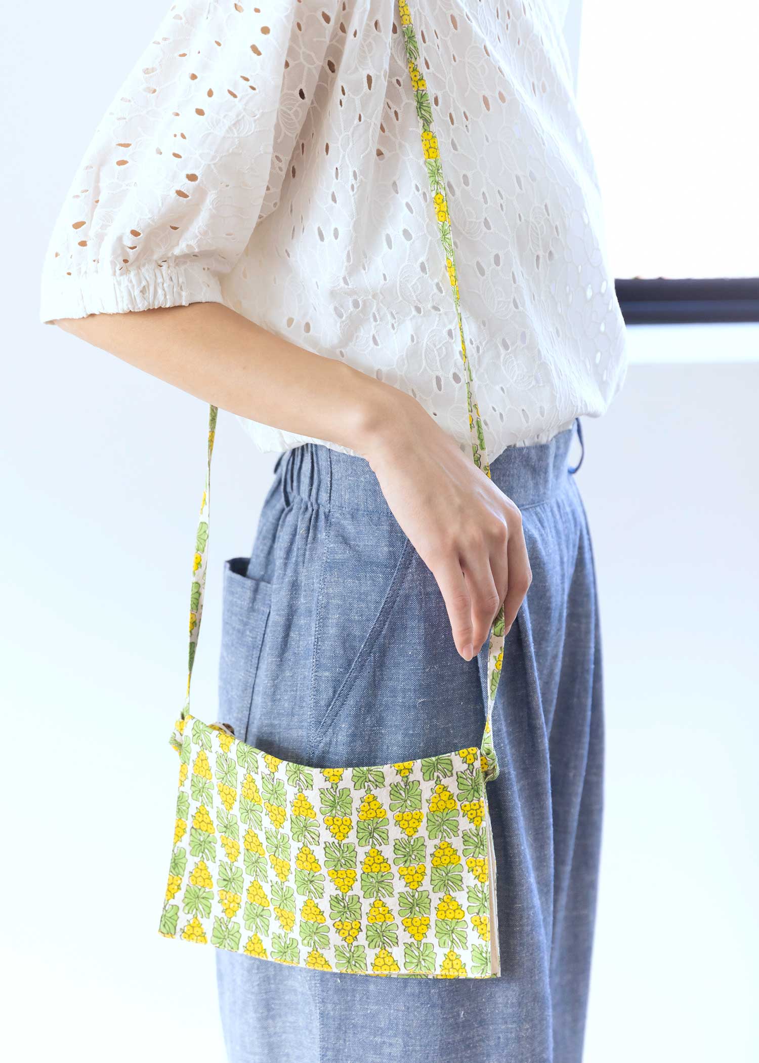 V&A ブロックプリント3WAYポシェット