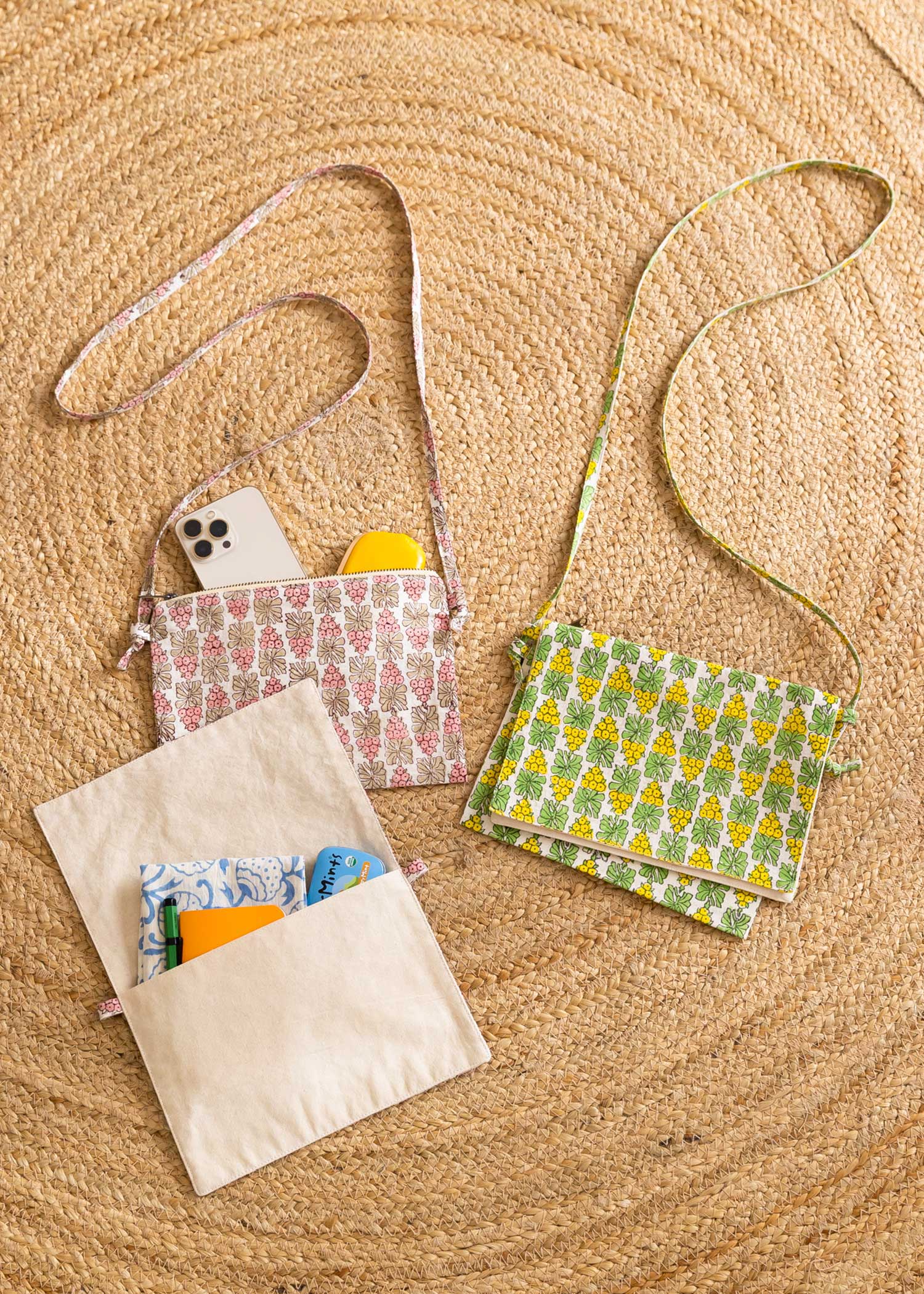 V&A ブロックプリント3WAYポシェット