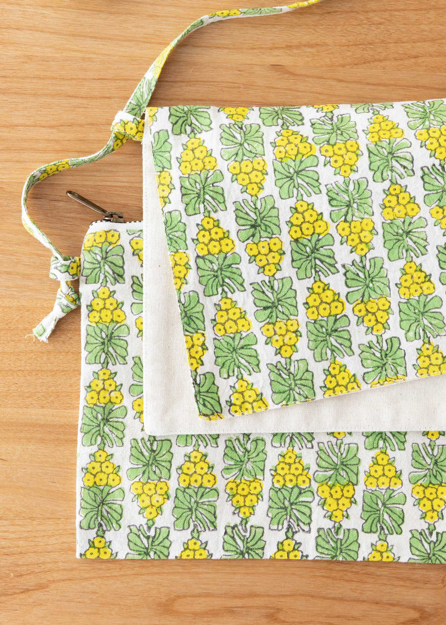 V&A ブロックプリント3WAYポシェット