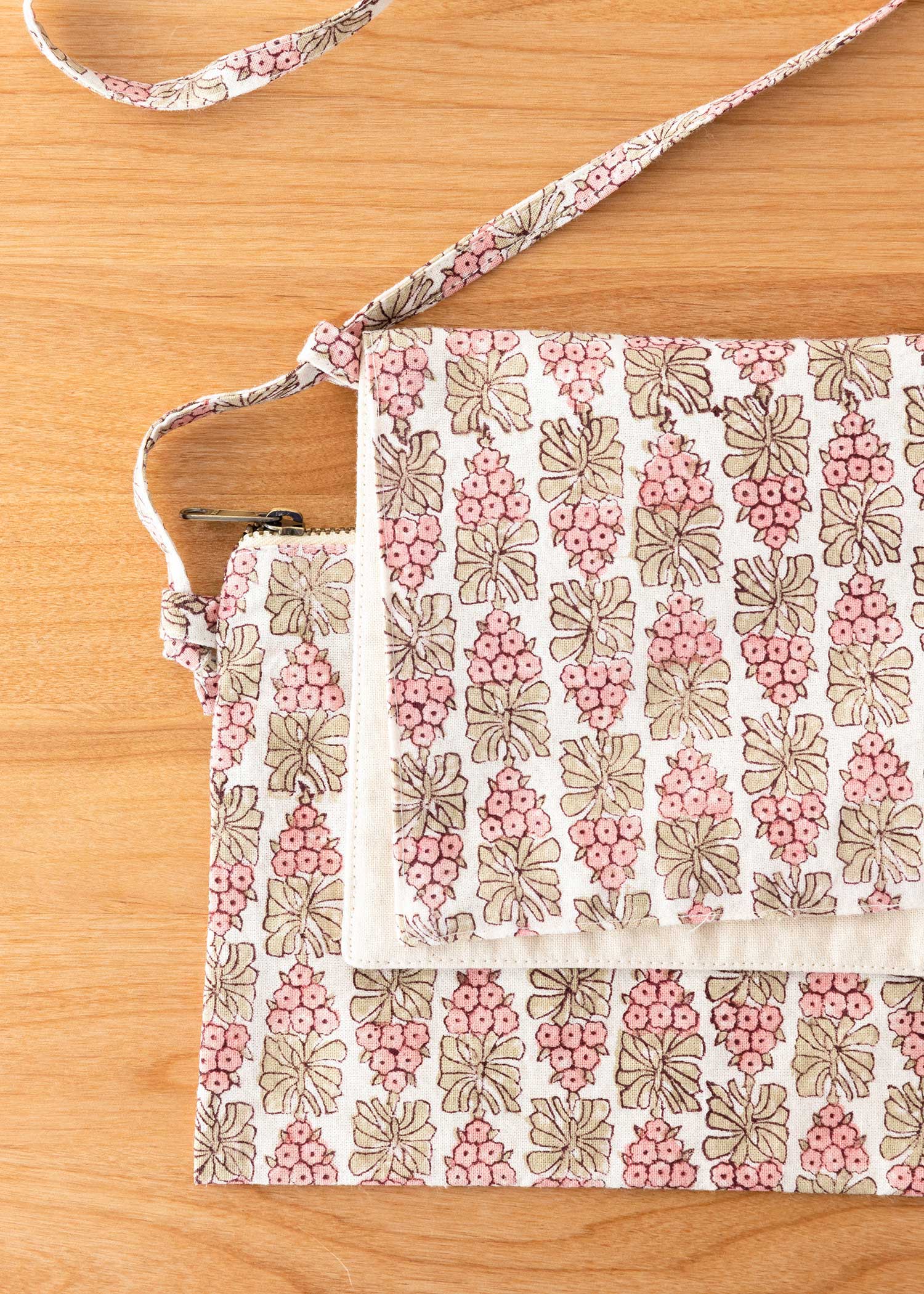 V&A ブロックプリント3WAYポシェット