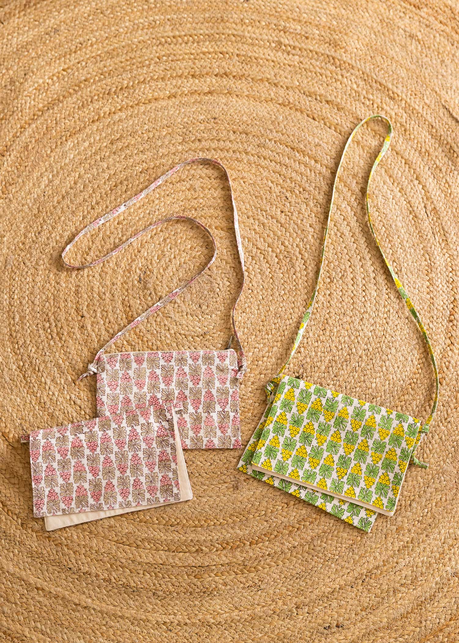 V&A ブロックプリント3WAYポシェット