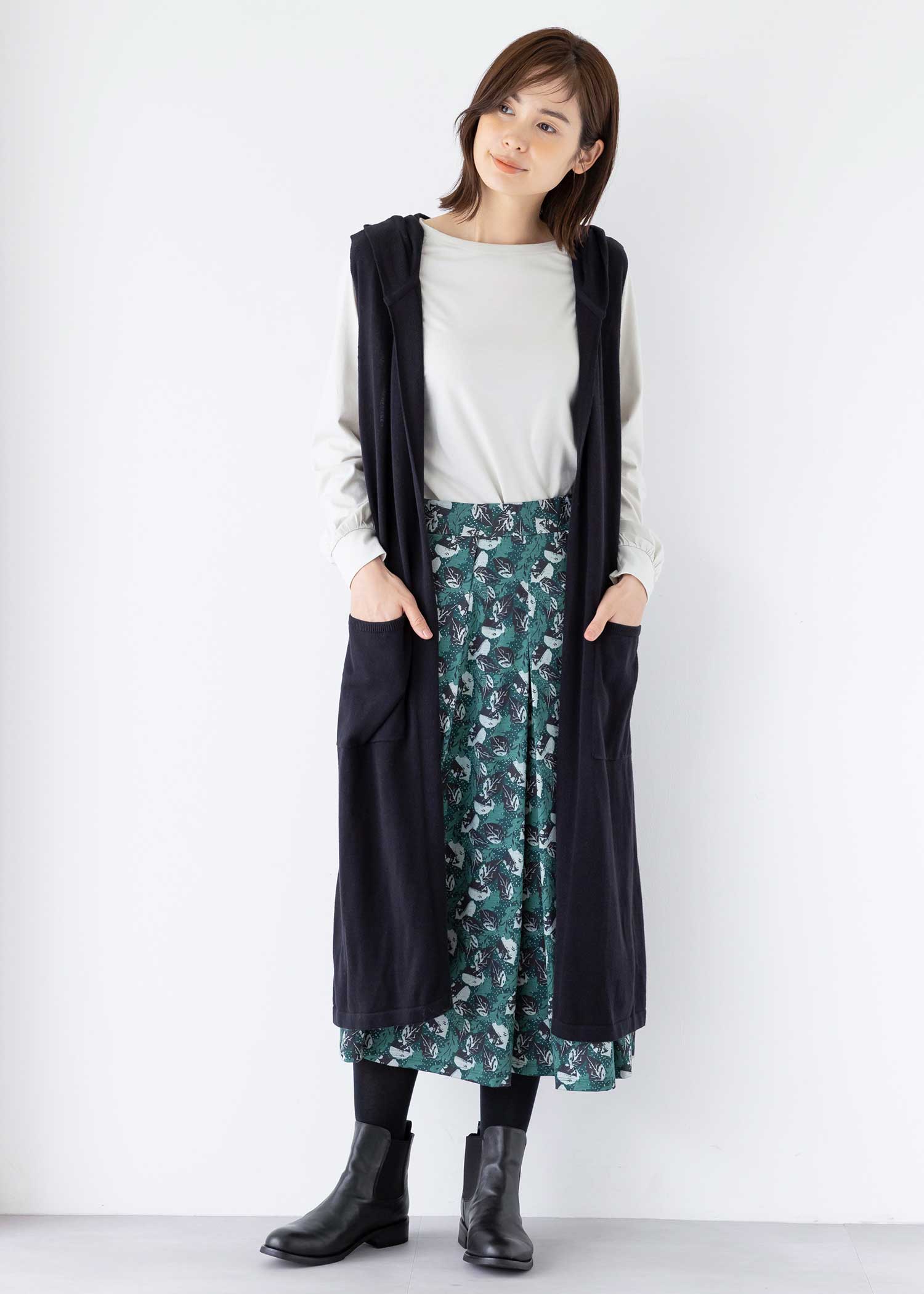身長:167cm 着用サイズ:M