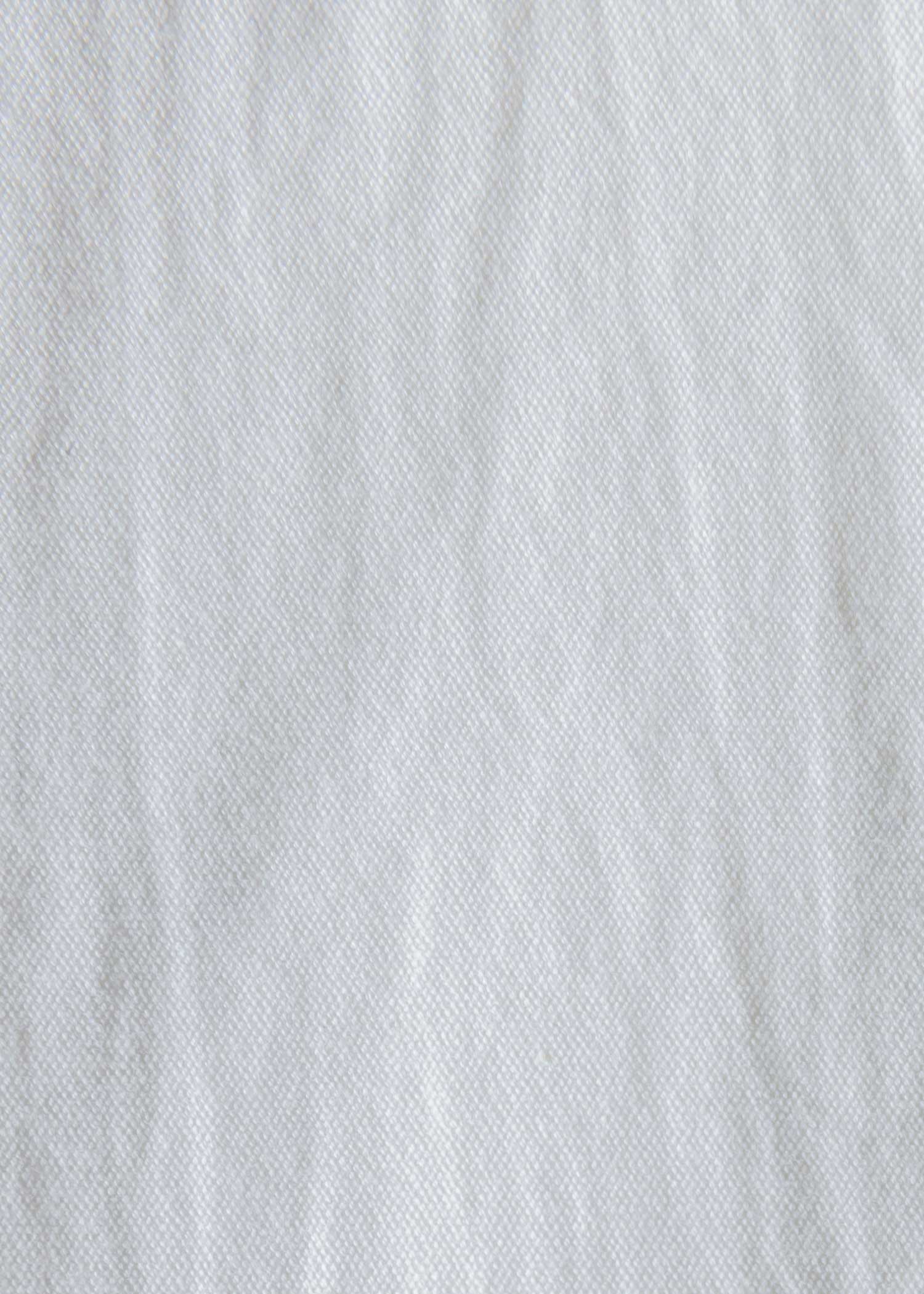 V&A 手織りオーガニックコットンコレット柄手刺繍ブラウス