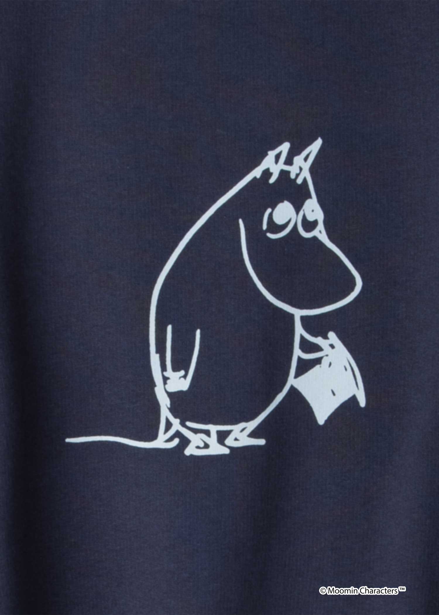 ムーミン オーガニックコットンユニセックス裏毛スウェット