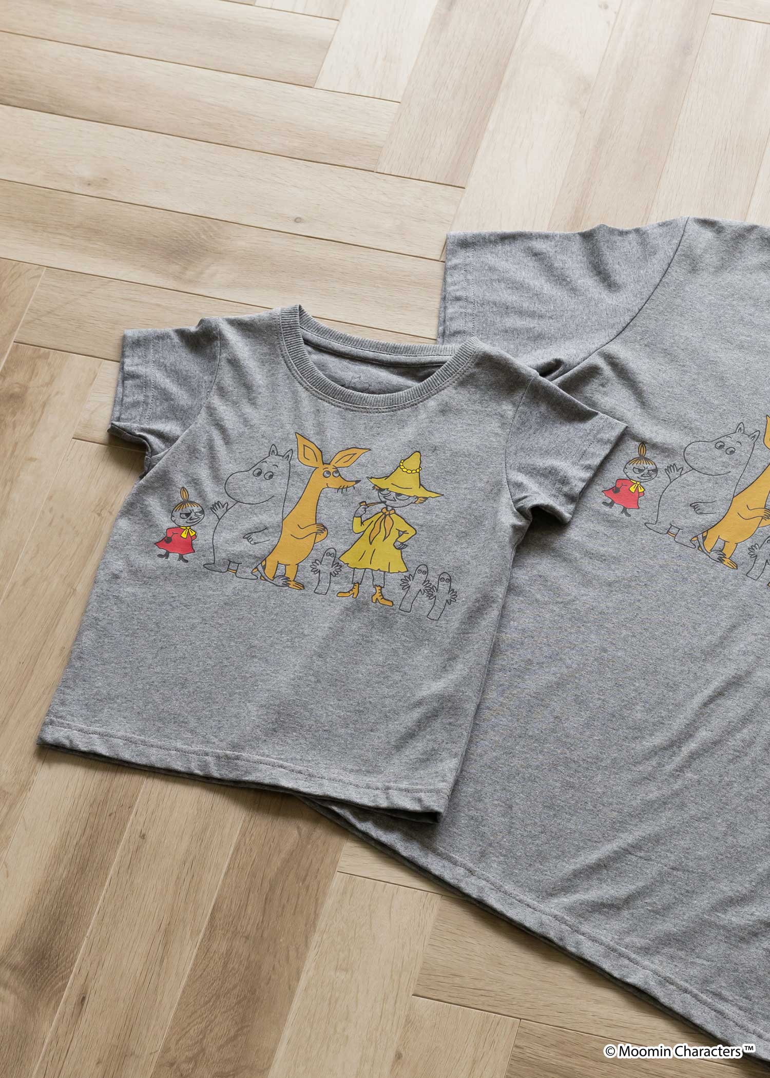 ムーミン オーガニックコットンキッズTシャツ