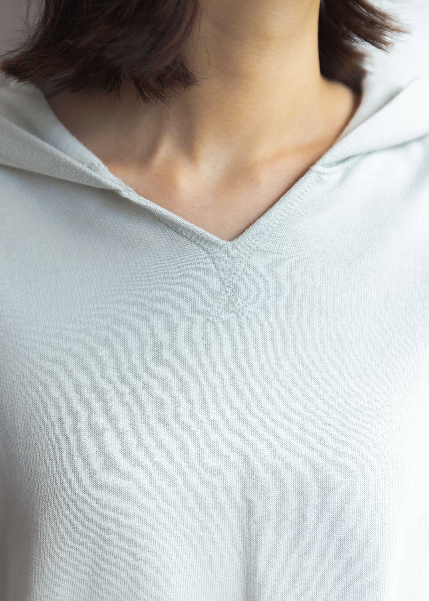 オーガニックコットンユニセックス裏起毛フーディー