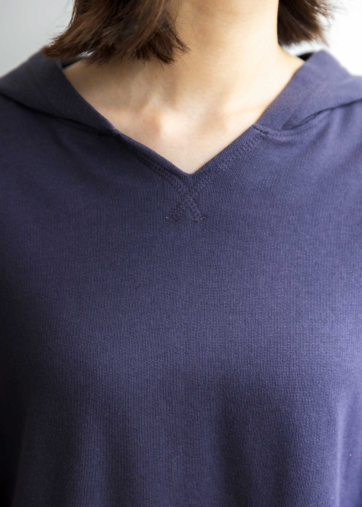オーガニックコットンユニセックス裏起毛フーディー