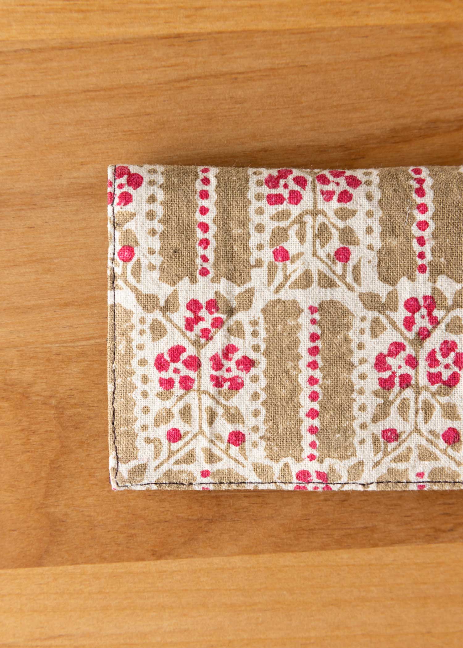 V&A ブロックプリントコットンカードケース コレット柄