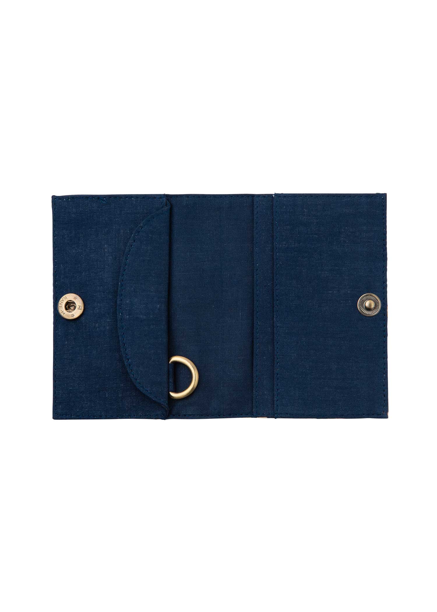 V&A ブロックプリントコットンカードケース ニニ柄