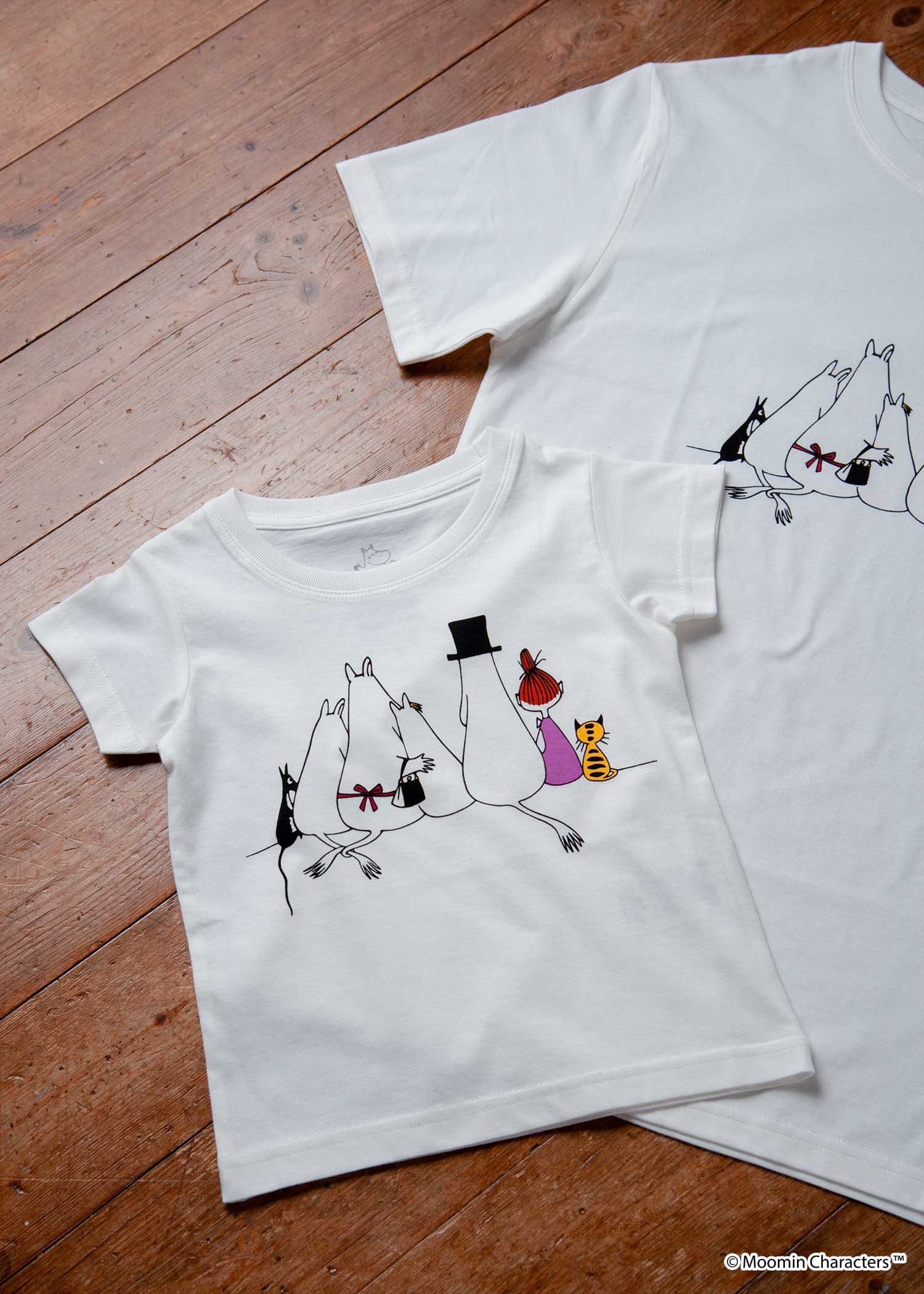 ムーミン オーガニックコットンキッズTシャツ
