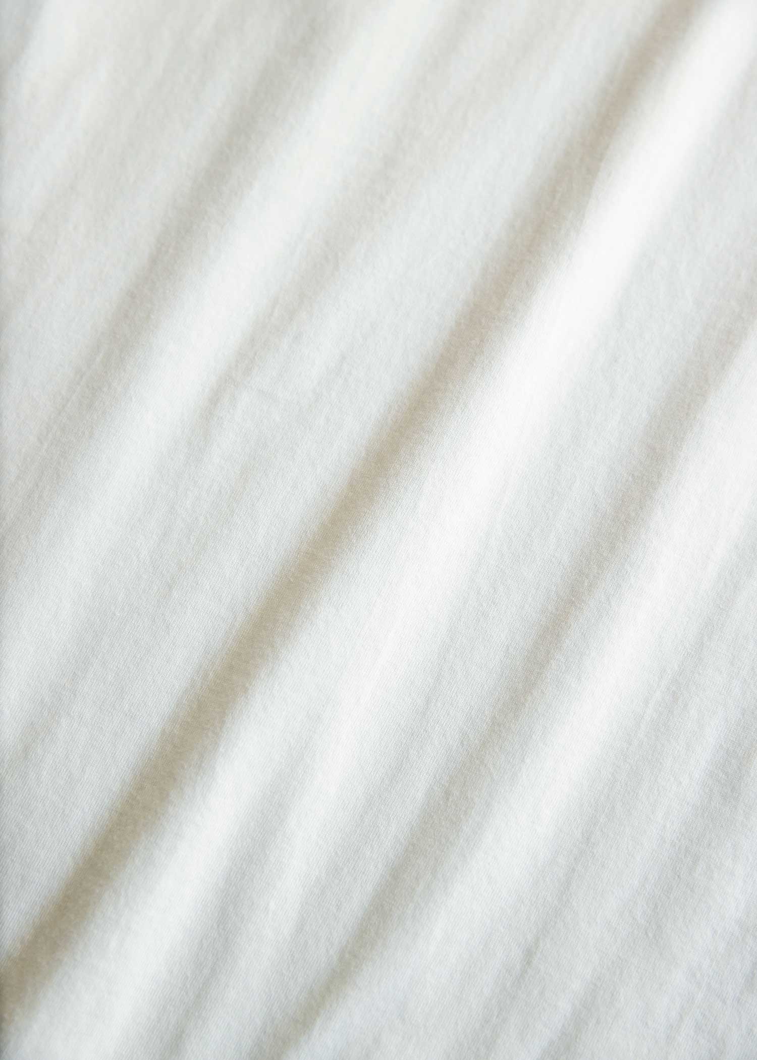 オーガニックコットン天竺モックネックトップ