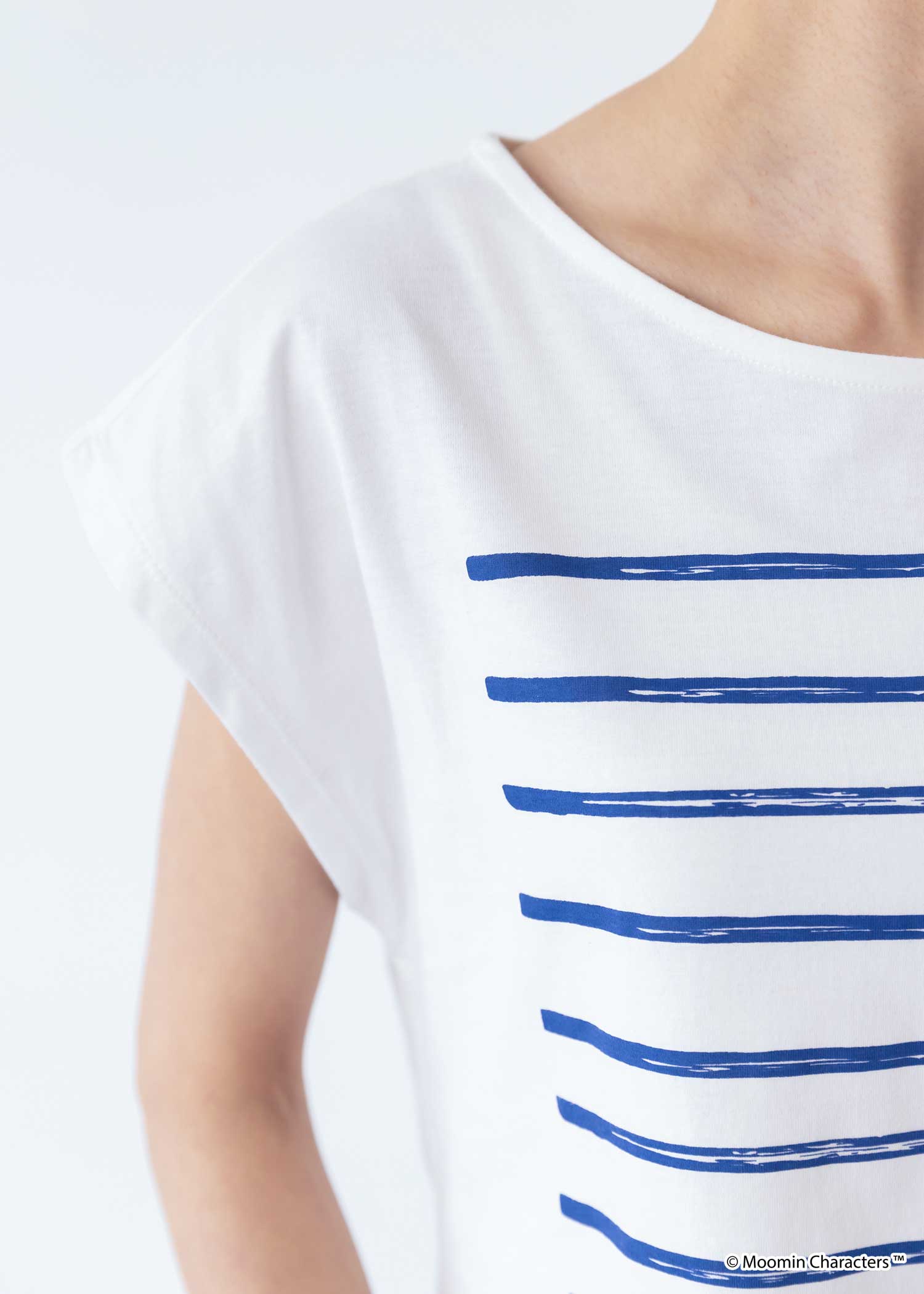 ムーミン オーガニックコットンフレンチスリーブTシャツ